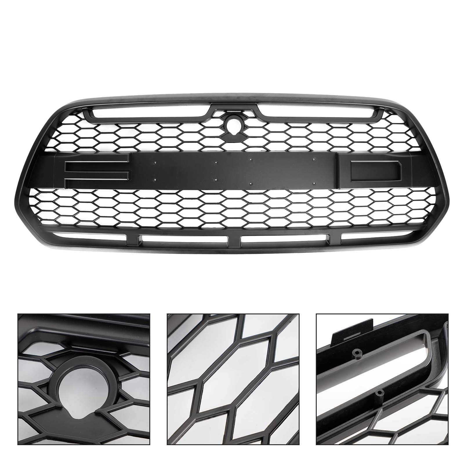 2015-2018 Raptor Matte Black Front Bumper Grille Grill Fit for Ford Transit MK8