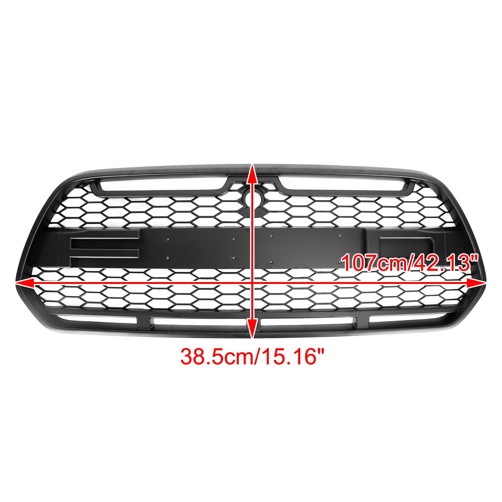 2015-2018 Raptor Matte Black Front Bumper Grille Grill Fit for Ford Transit MK8