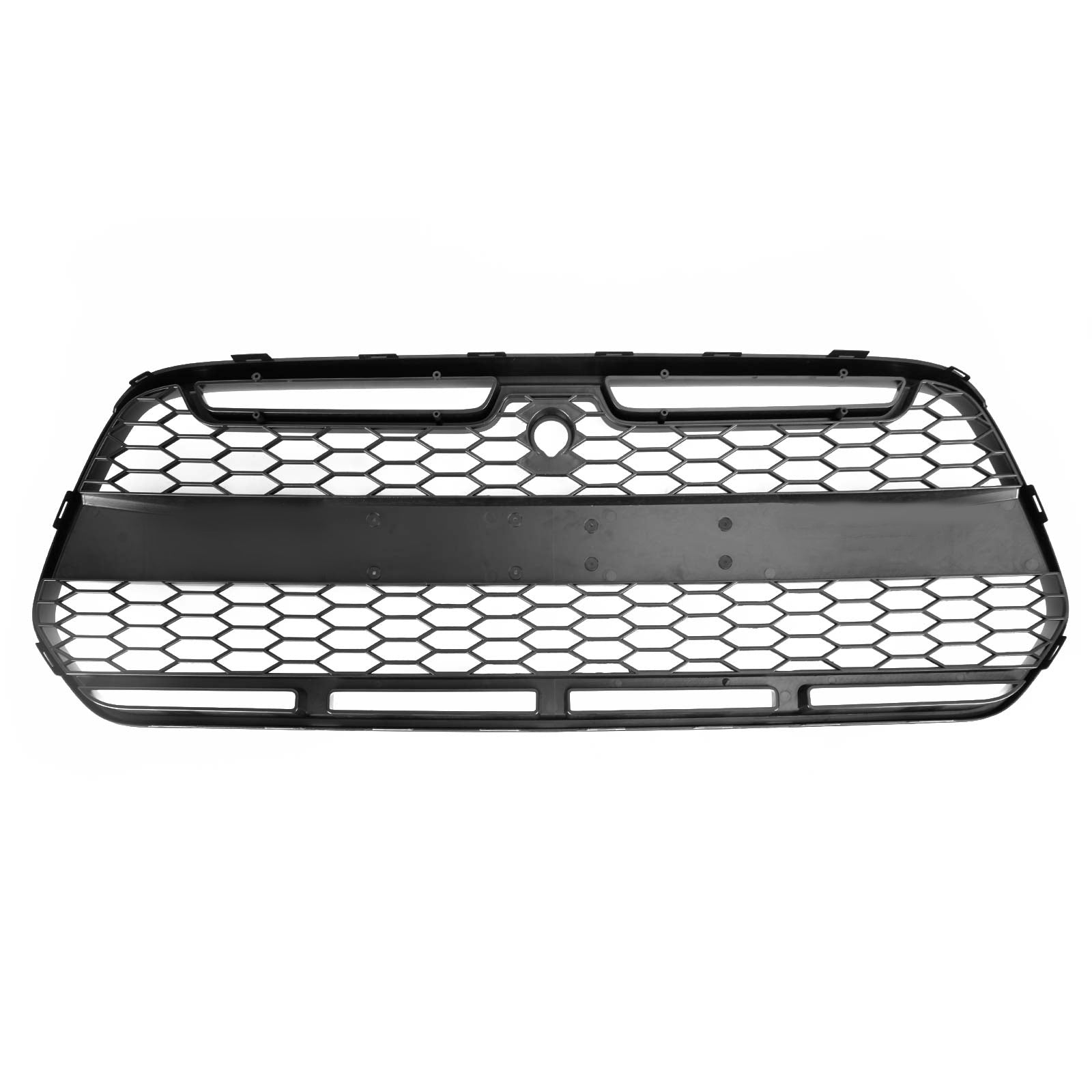 2015-2018 Ford Transit MK8 Raptor Upgrade Aggressive Style Matte Black Front Bumper Grille