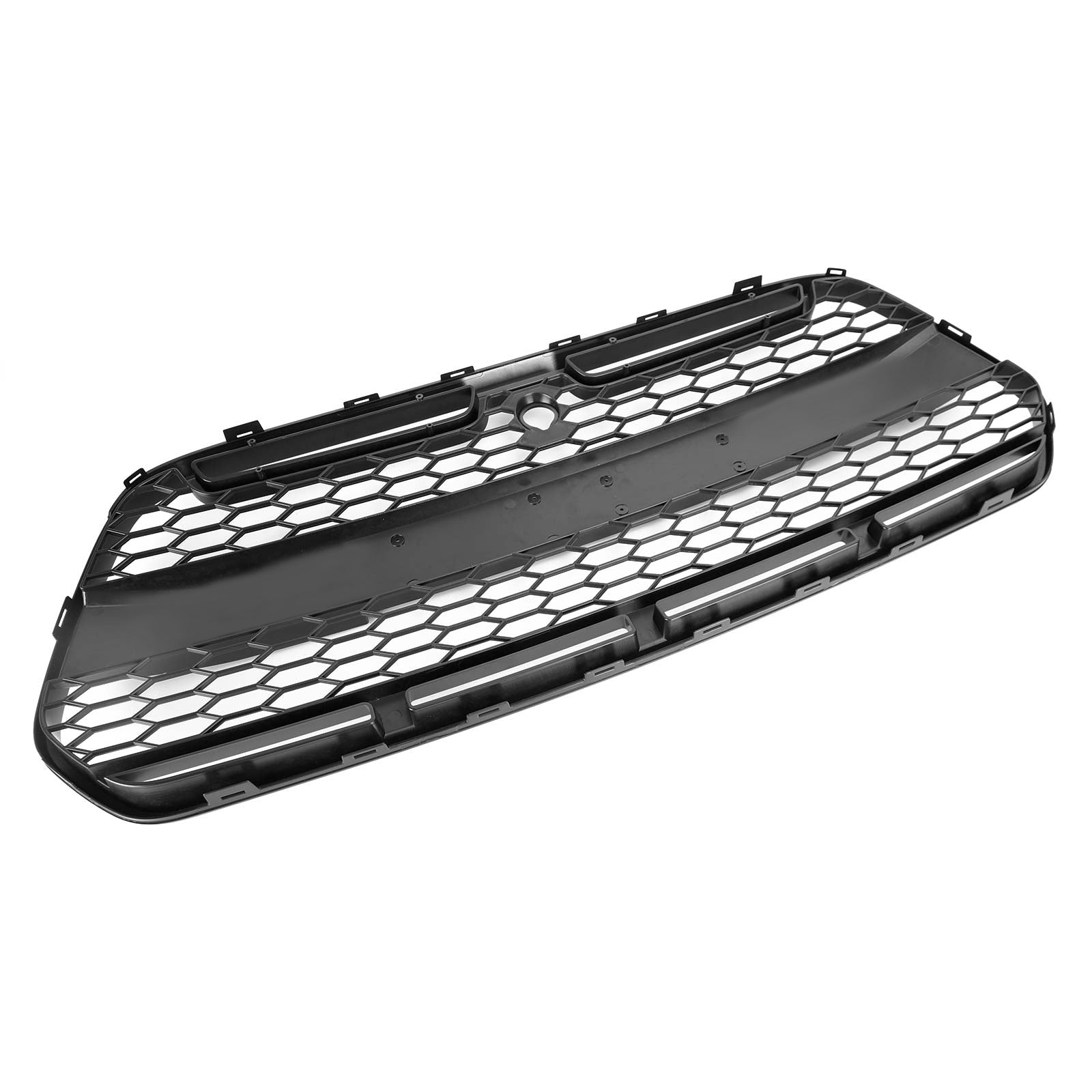 2015-2018 Ford Transit MK8 Raptor Upgrade Aggressive Style Matte Black Front Bumper Grille