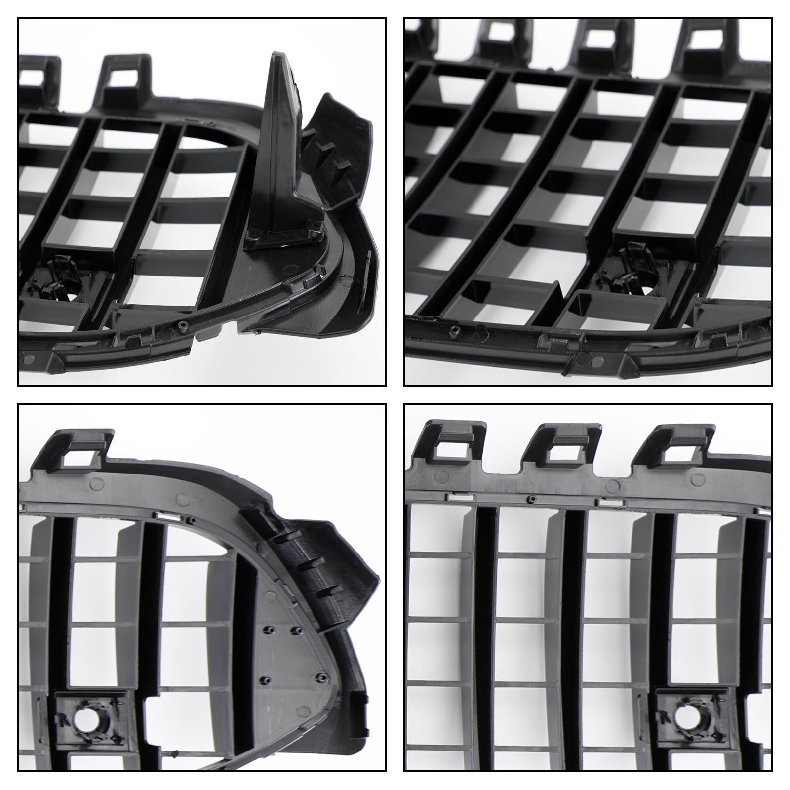 2019-2023 Mercedes Benz A-Class W177 GT Style Front Bumper Grille Black