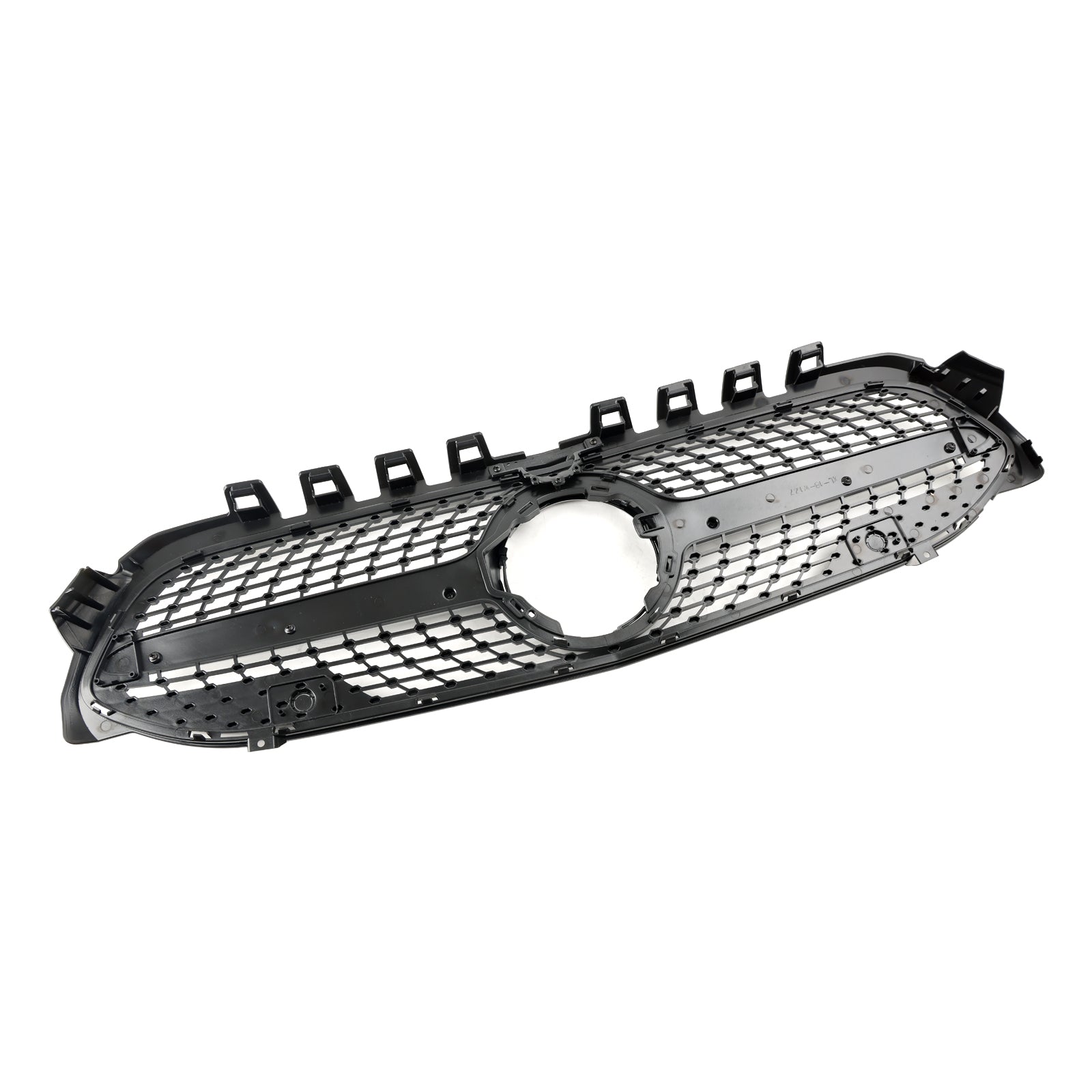 2019-2023 Benz A-Class W177 Diamond Front Bumper Grill Grille Black