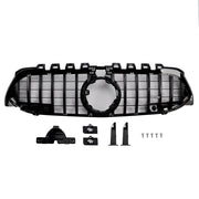 2019-2023 Mercedes Benz A-Class W177 GT-Style Front Bumper Grille Black