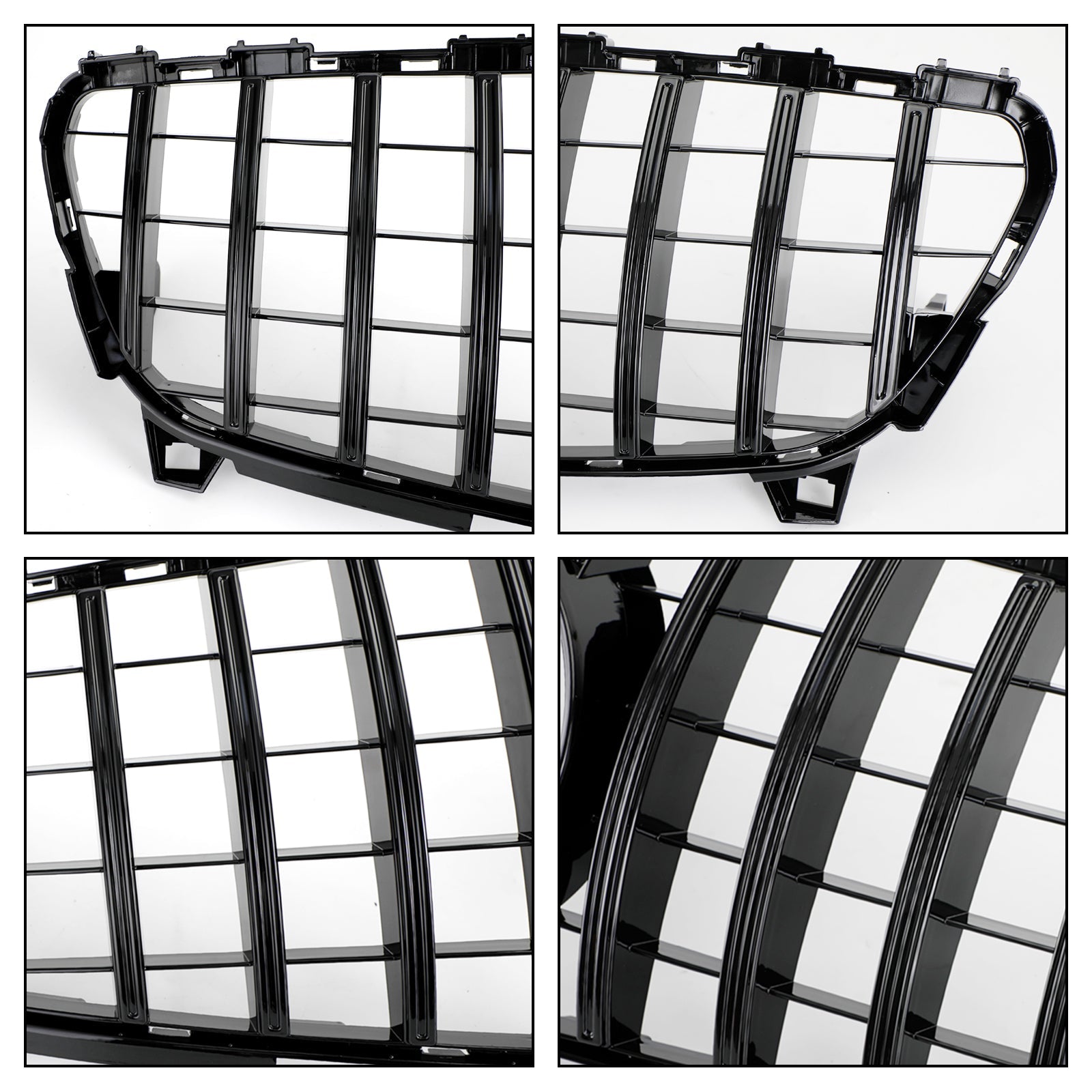 2016 2017 2018 A CLASS W176 MERCEDES BENZ GTR Style Front Bumper Grille Grill