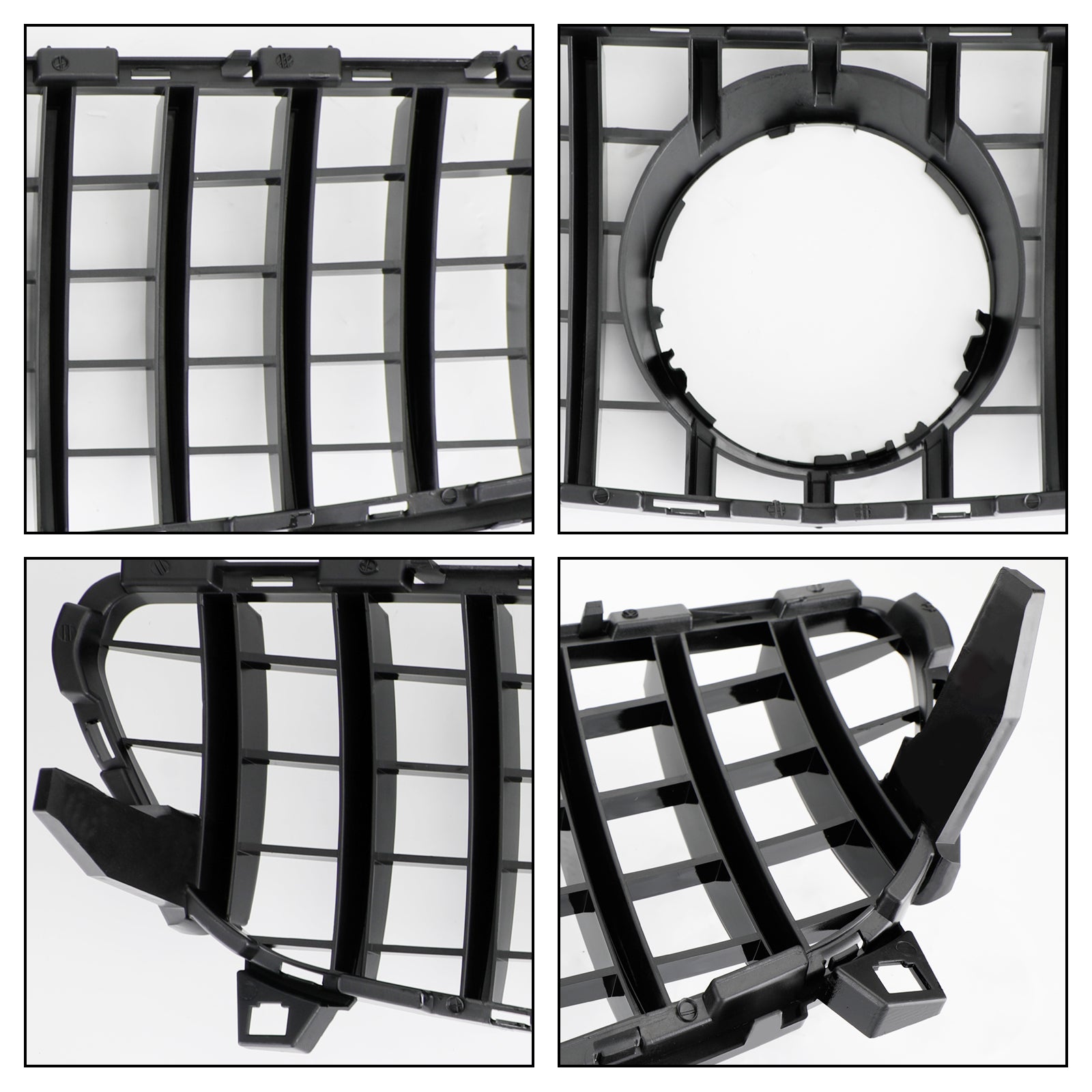 A CLASS W176 2016-2018 GTR Style MERCEDES BENZ Front Bumper Grille Grill