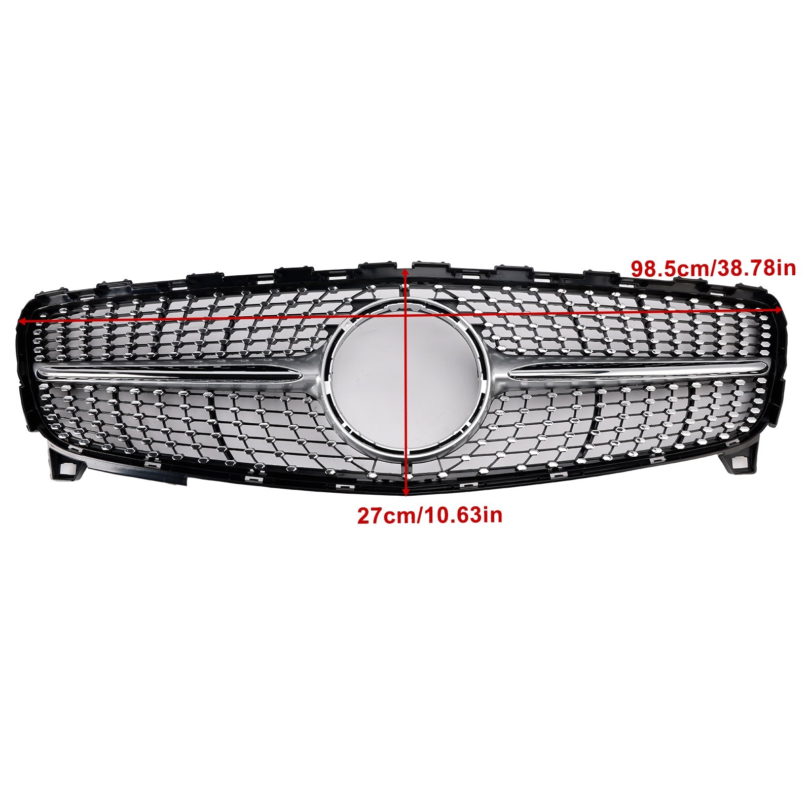2016-2018 MERCEDES BENZ A CLASS W176 Diamond Front Bumper Grille Grill