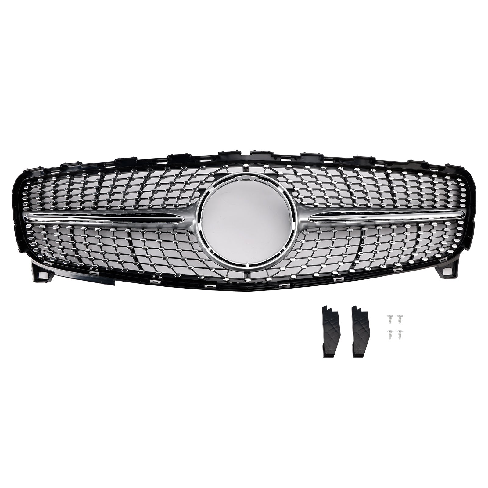 2016 2017 2018 A CLASS MERCEDES BENZ W176 Diamond Front Bumper Grille Grill