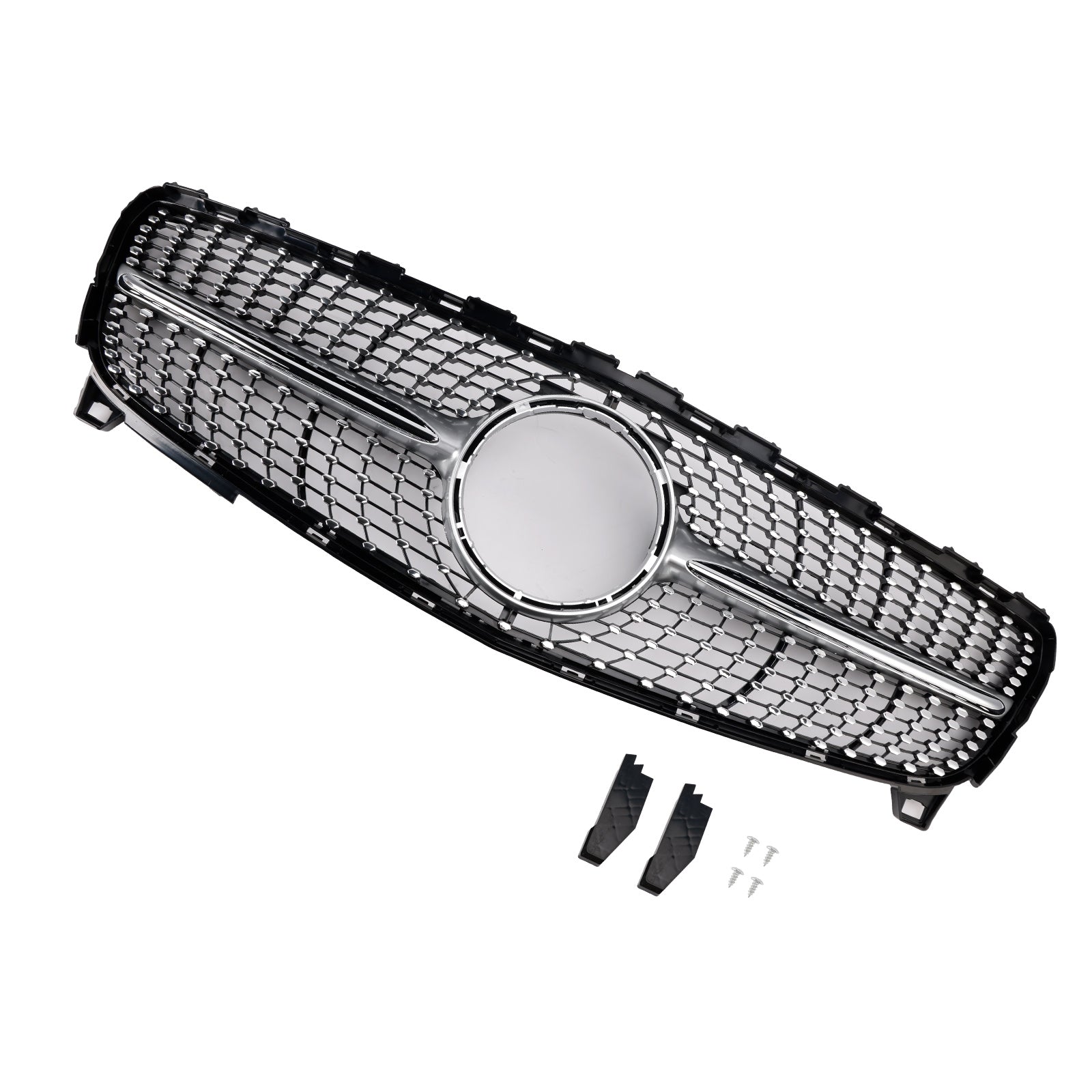 A CLASS 2016-2018 MERCEDES BENZ W176 Diamond Front Bumper Grille Grill