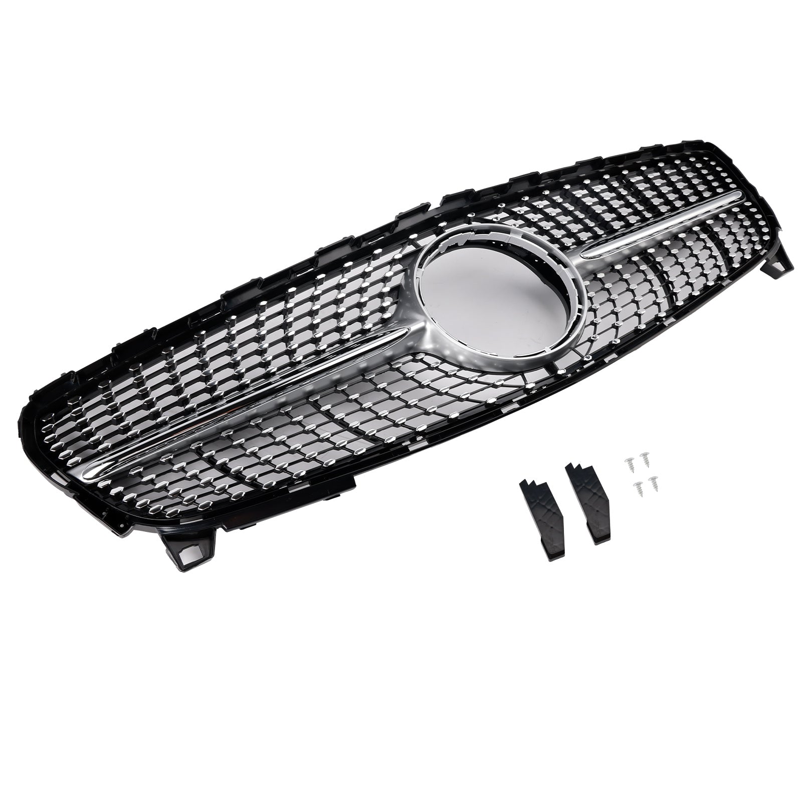 2016-2018 MERCEDES BENZ A CLASS W176 Front Bumper Grill Grille Diamond