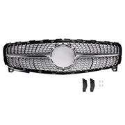 2016-2018 MERCEDES BENZ A CLASS W176 Front Bumper Grill Grille Diamond