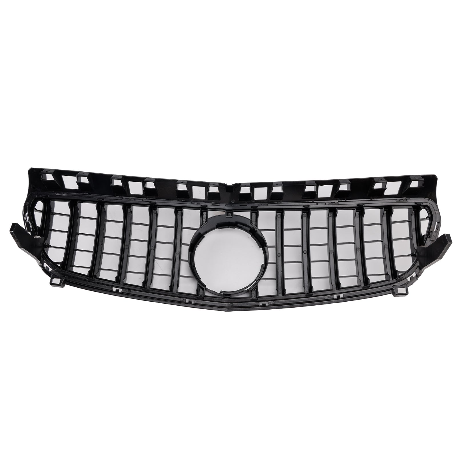 A CLASS W176 2013-2015 Mercedes Benz Gloss Black Front Bumper Grille Grill