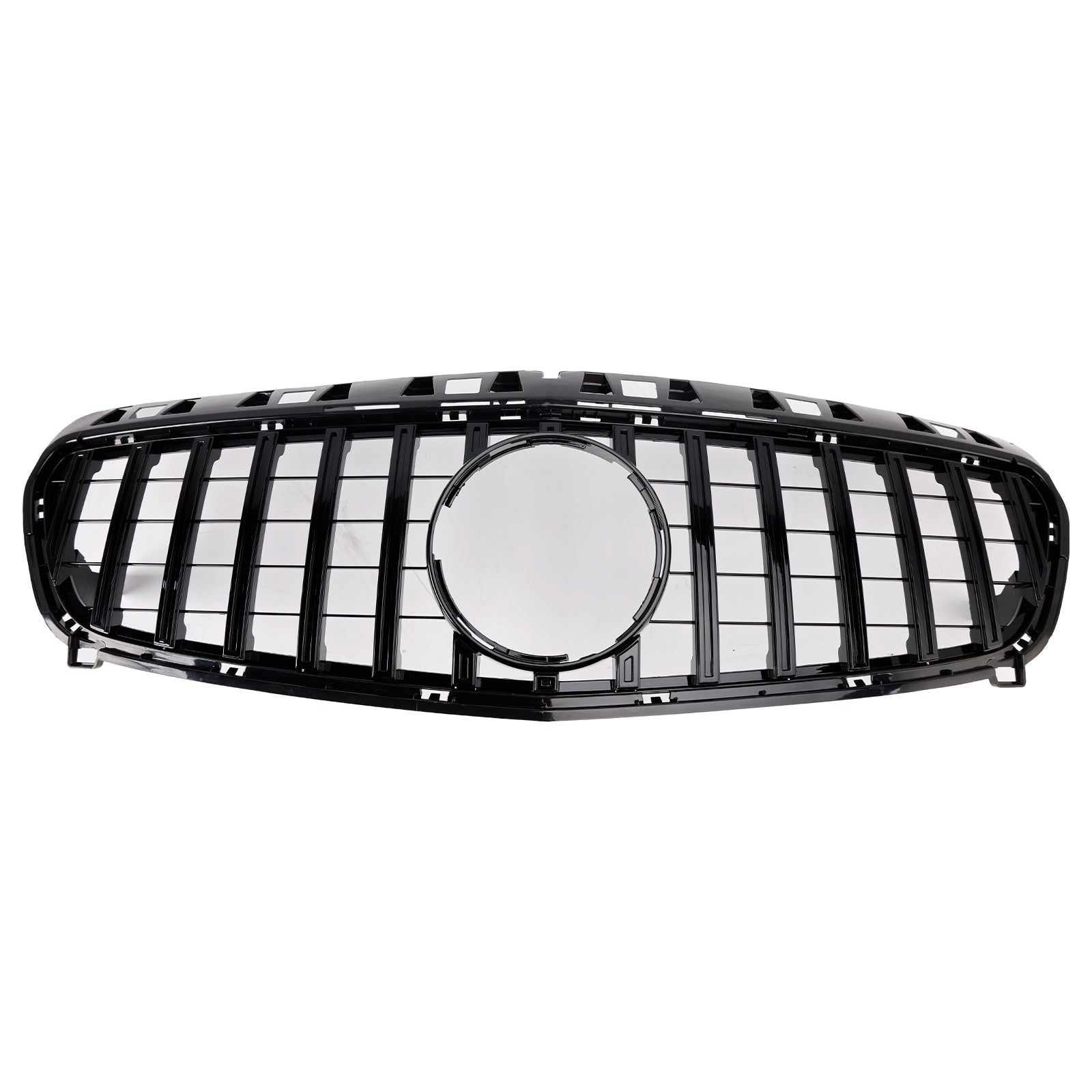 A CLASS W176 2013-2015 Mercedes Benz Gloss Black Front Bumper Grille Grill