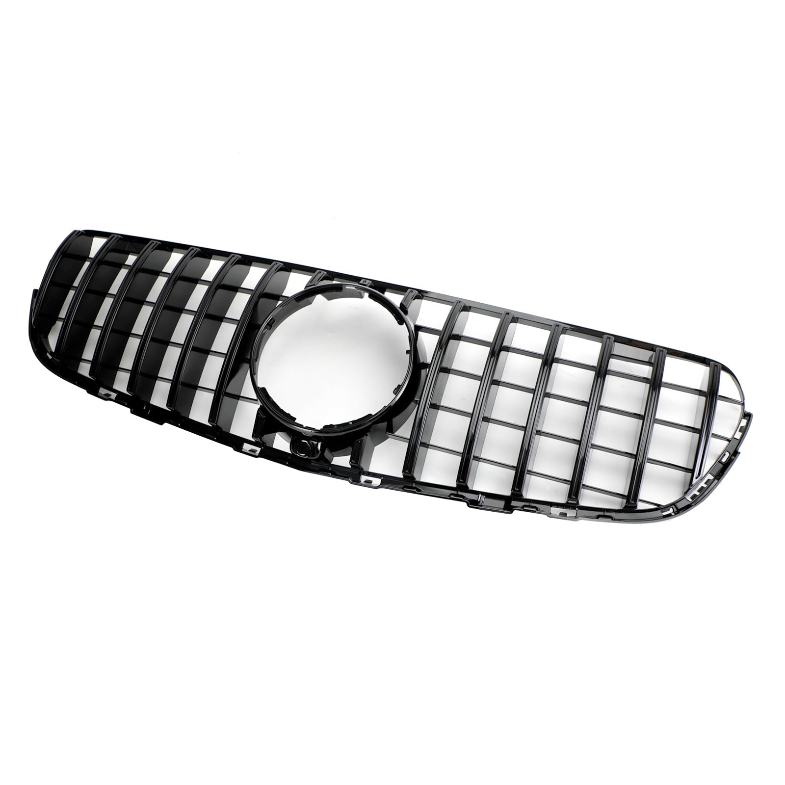2015 2016 2017 2018 2019 GLC X253 C253 Mercedes Benz Front Bumper Grille Grill Gloss Black