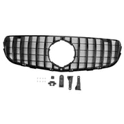 2015-2019 Mercedes Benz GLC X253 C253 Front Bumper Grill Grille Gloss Black