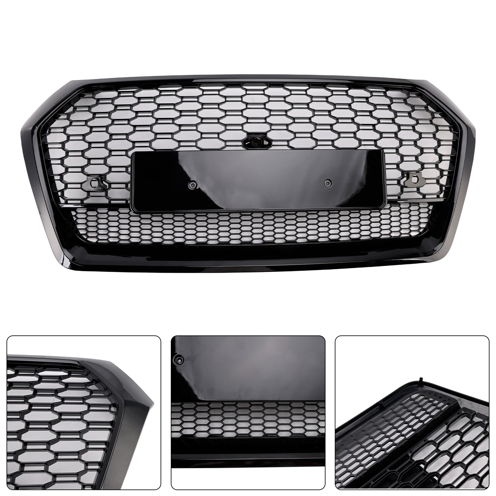 2018-2020 Audi Q5 SQ5 RSQ5 Style Front Honeycomb Mesh Grille Grill 80A853651 80A853651A