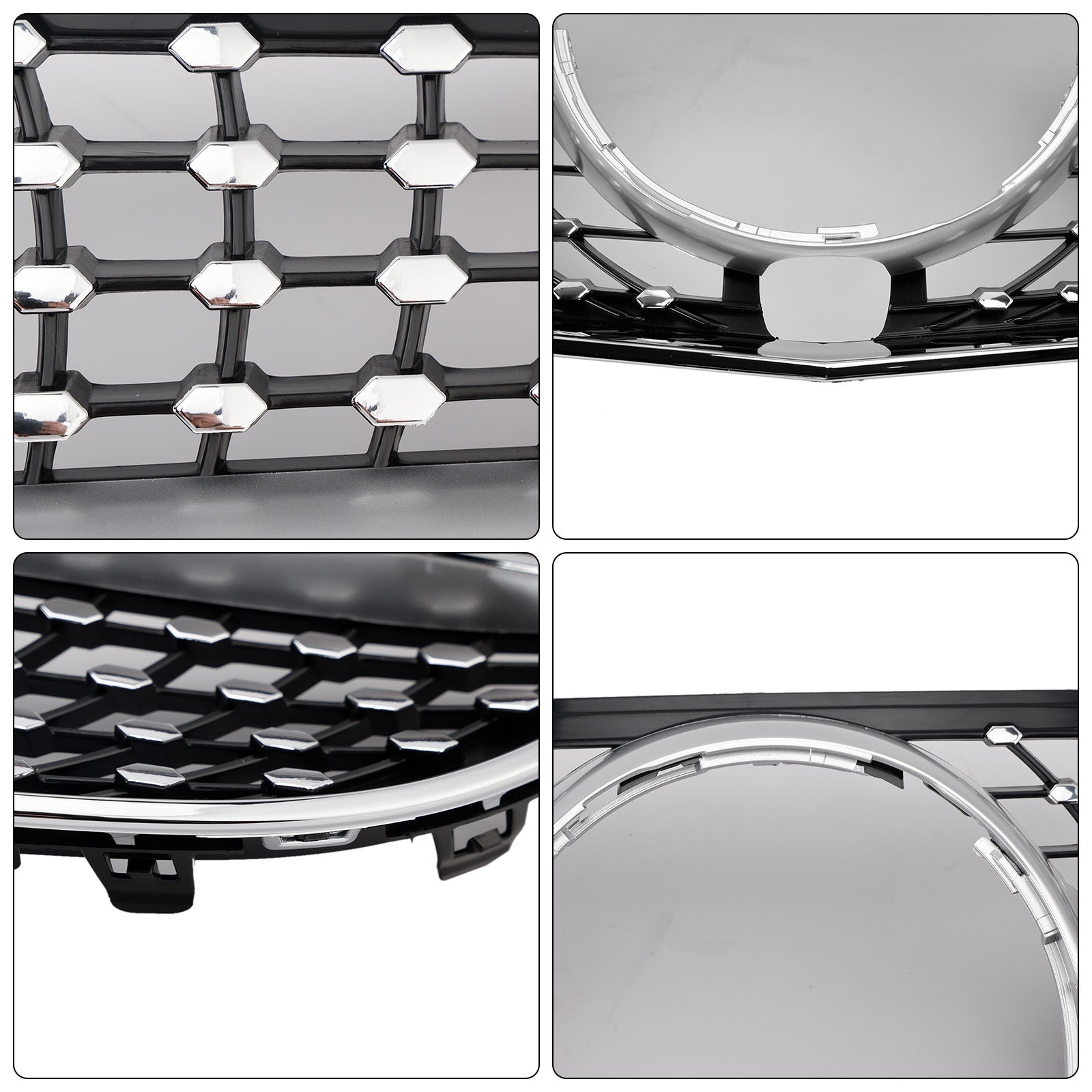 2014-2017 Mercedes E-CLASS W207 Coupe Diamond Front Bumper Grille Grill