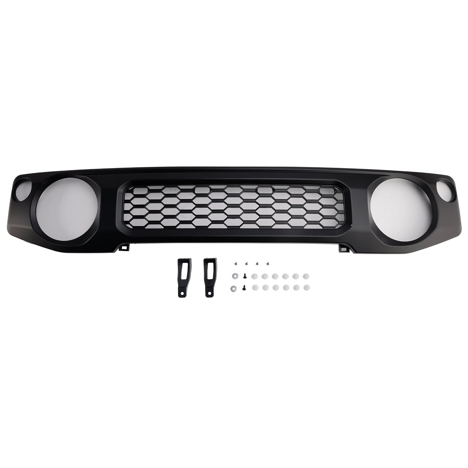 2019 2020 2021 2022 2023 Suzuki Jimny JB64 JB74 Black Honeycomb Front Bumper Grille Grill