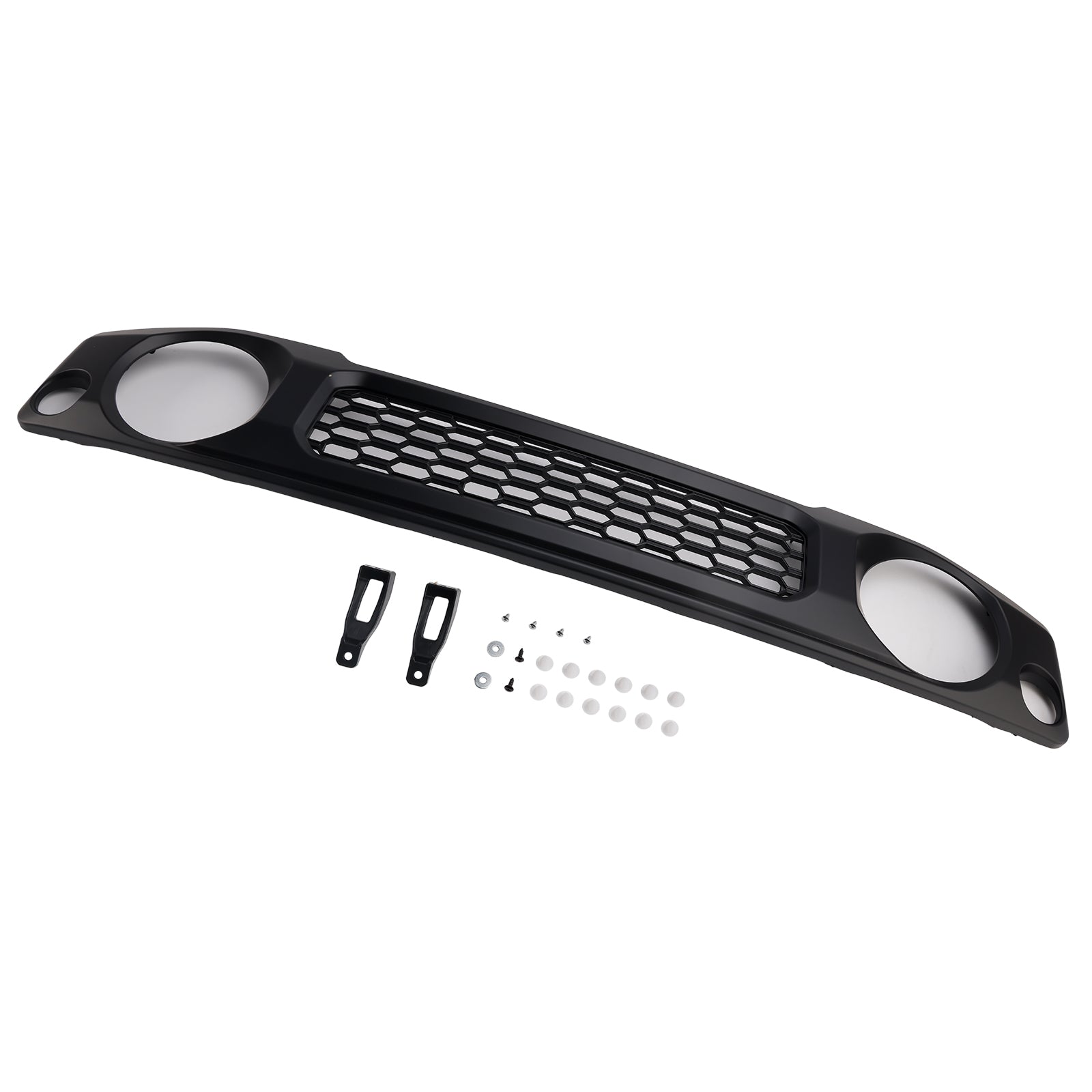 2019 2020 2021 2022 2023 Suzuki Jimny JB64 JB74 Black Honeycomb Front Bumper Grille Grill