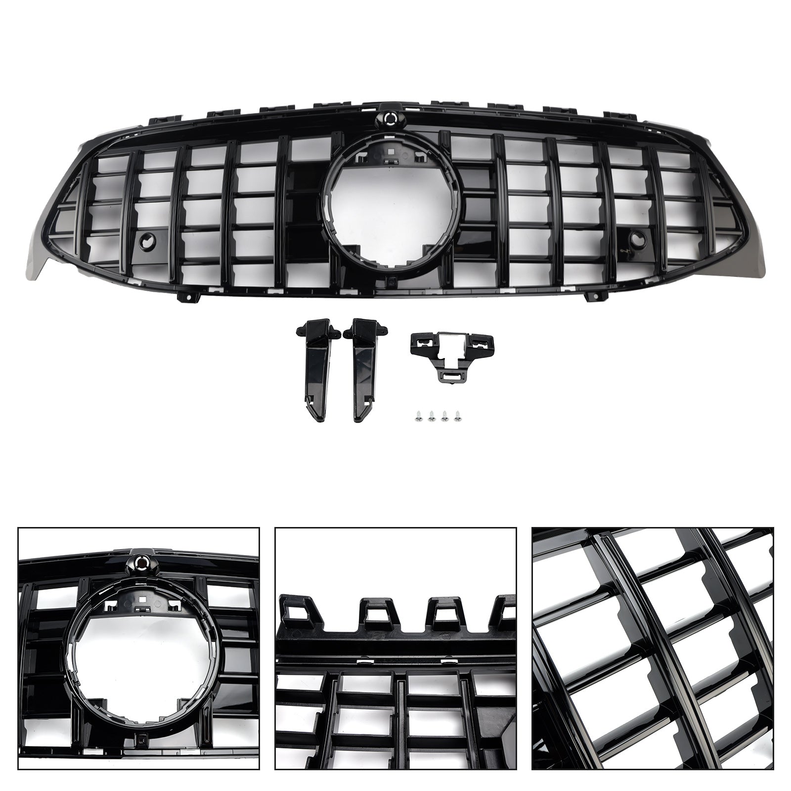 2020-2023 CLA-CLASS W118 C11 MERCEDES BENZ Front Bumper Grille Grill Black