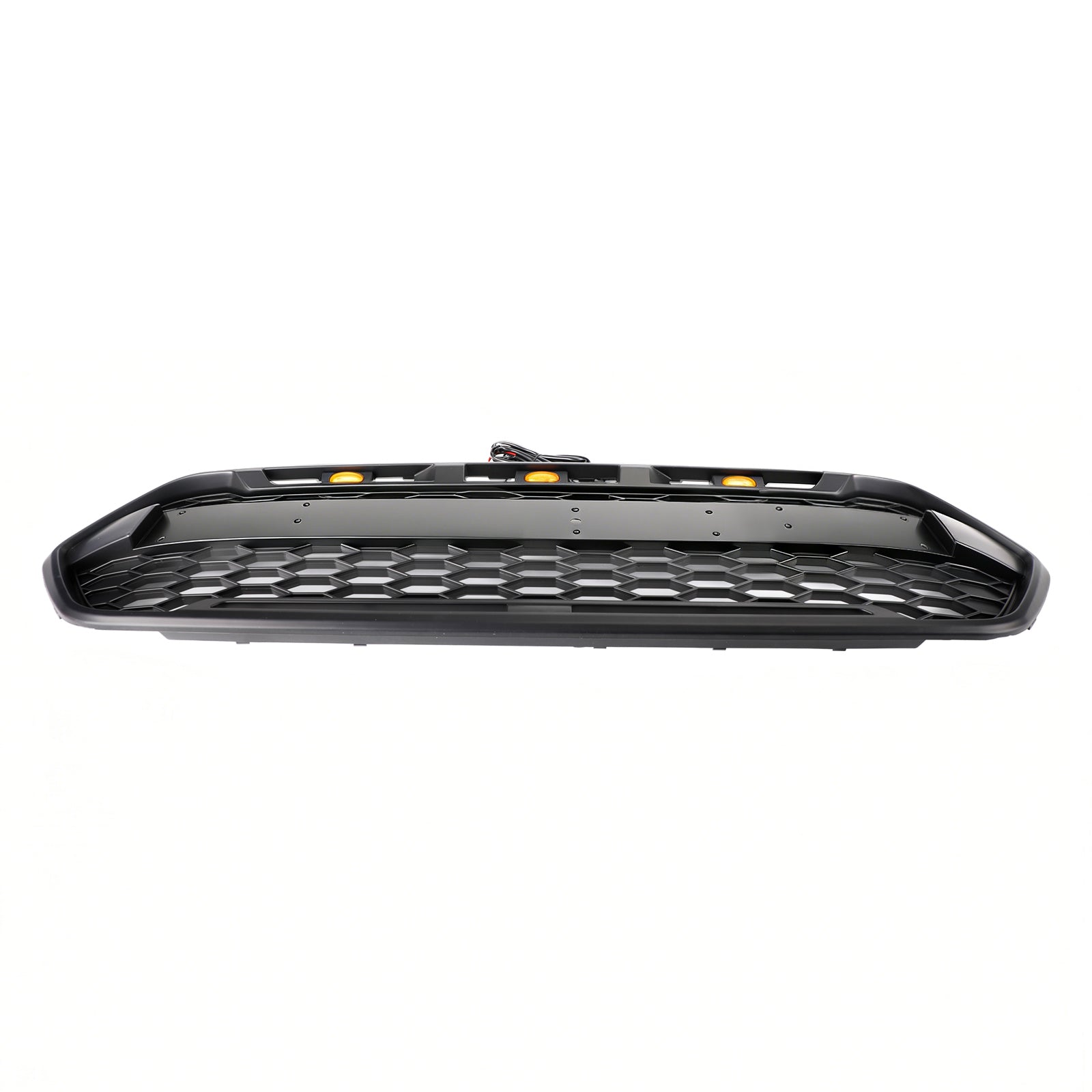 Raptor Style 2018-2023 Ford Transit Custom Trail W/ 3LED Matte Black Front Bumper Grille