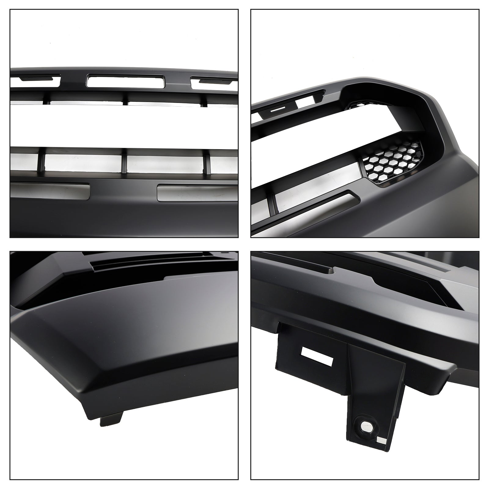 2015-2019 Ford Ranger T7 Matt Black Ranger Raptor Style Front Bumper Grill
