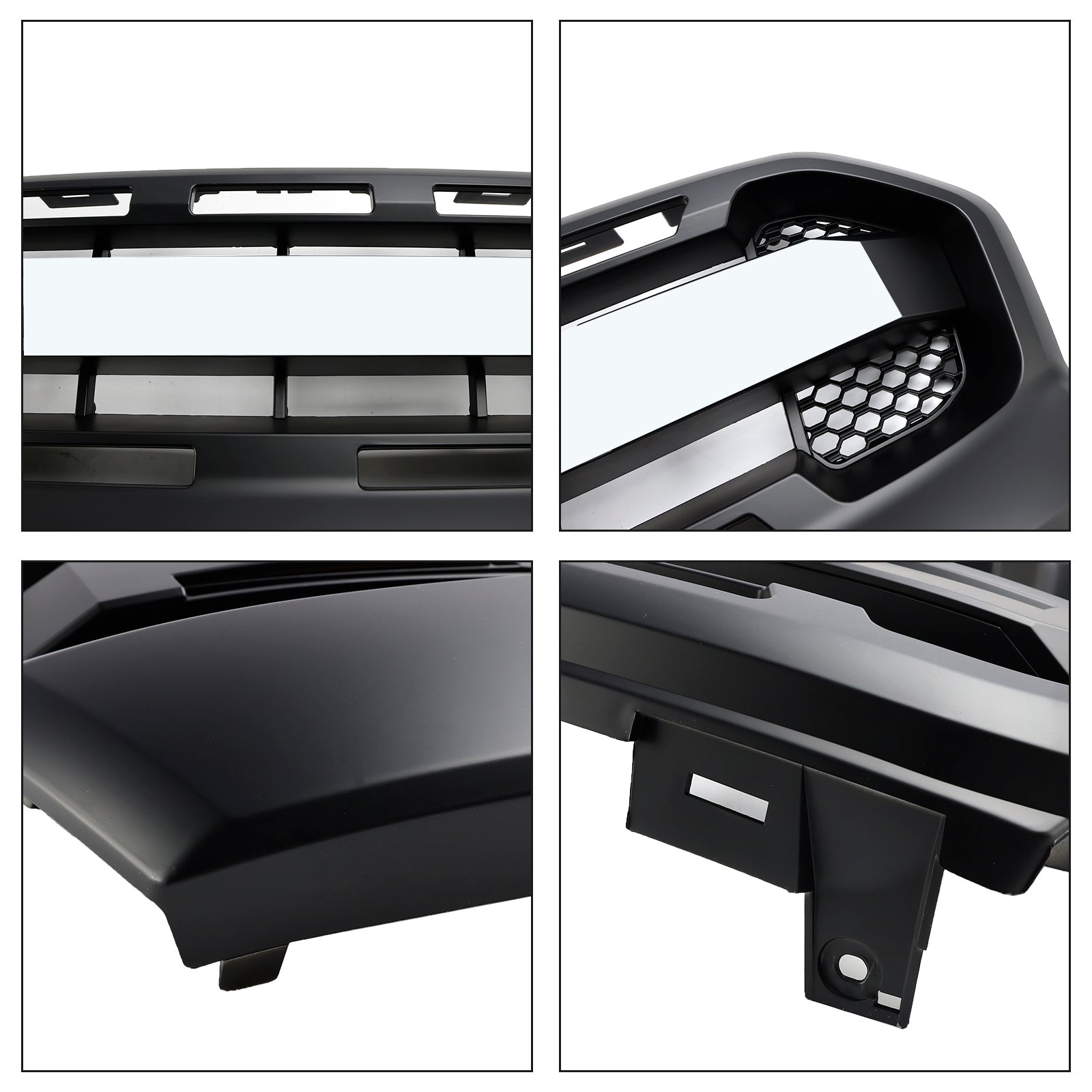 2015-2019 Ford Ranger T7 With LED Raptor Style Front Bumper Grill Grille