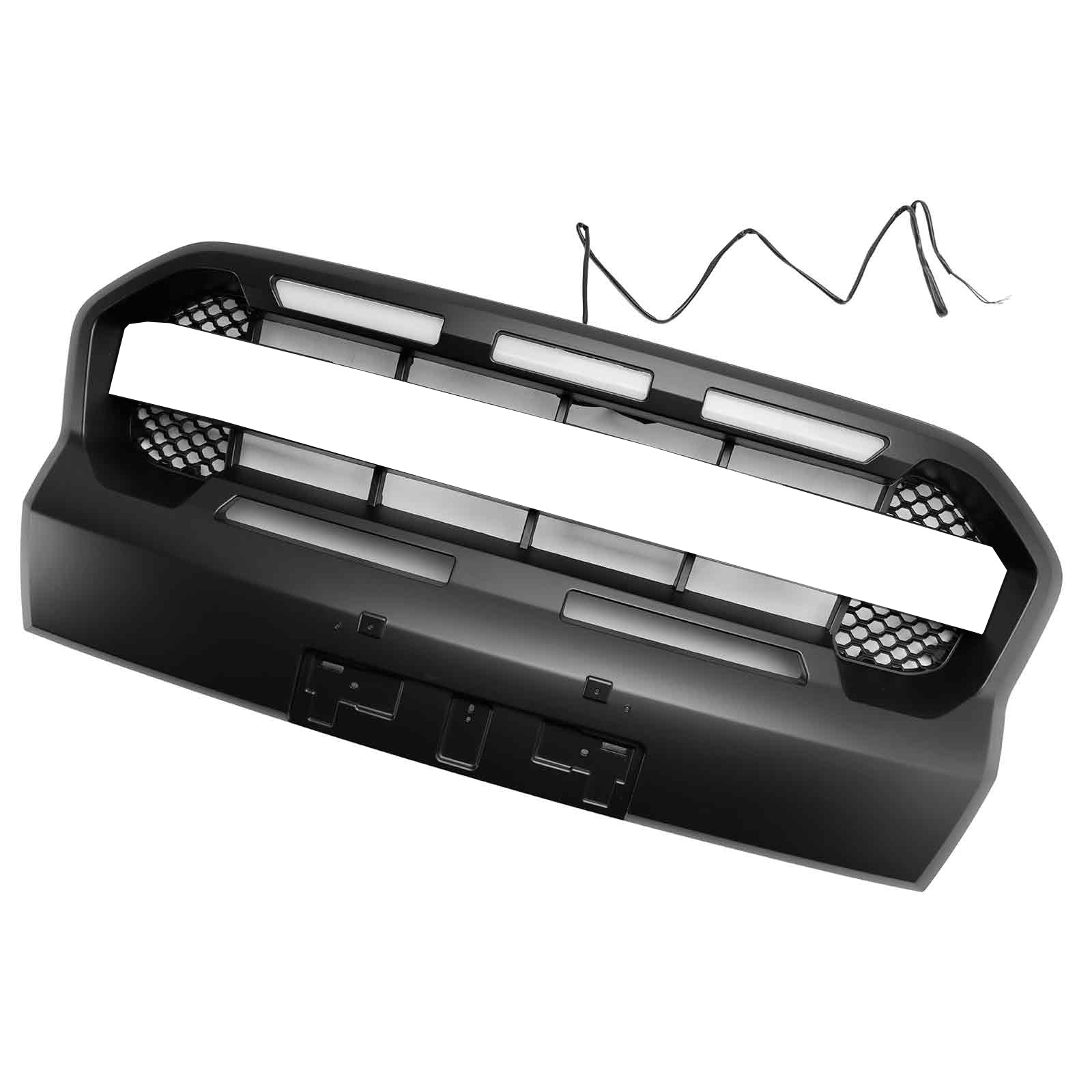 2019-2023 Ford Ranger T8 W/LED Raptor Style Front Bumper Grille Grill