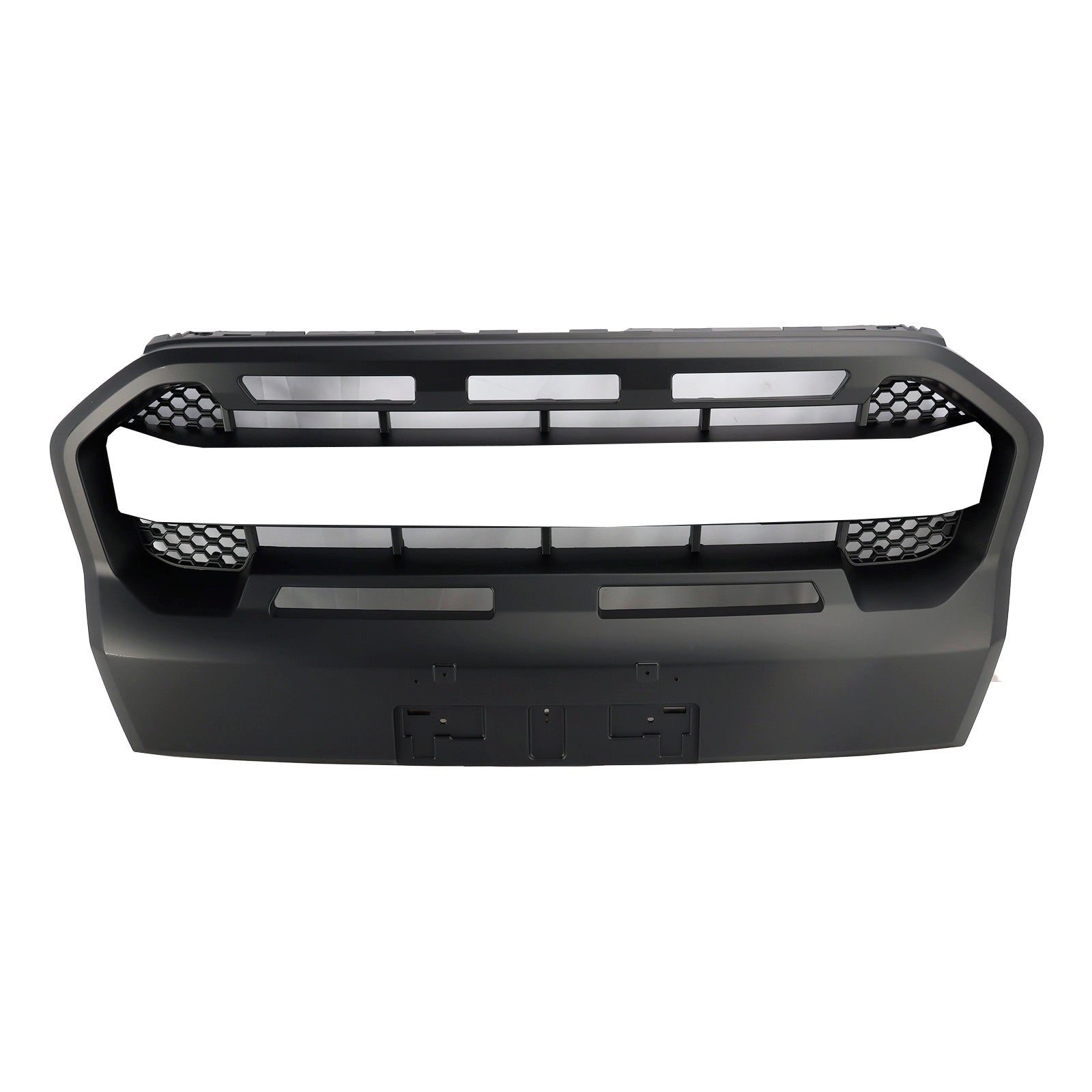 2019 2020 2021 2022 2023 Ford Ranger T8 Matt Black Ranger Raptor Style Front Bumper Grille