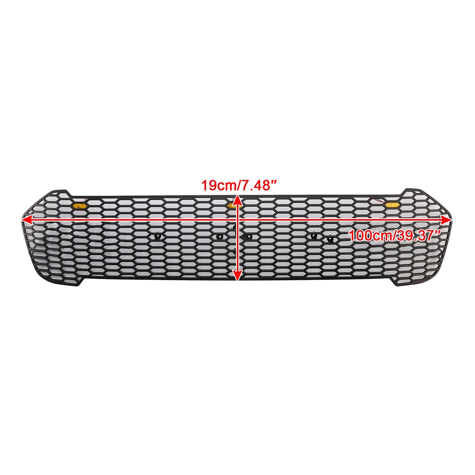 2019 2020 2021 2022 2023 Ford Ranger T8 W/LED Raptor Style Front Bumper Grille Grill
