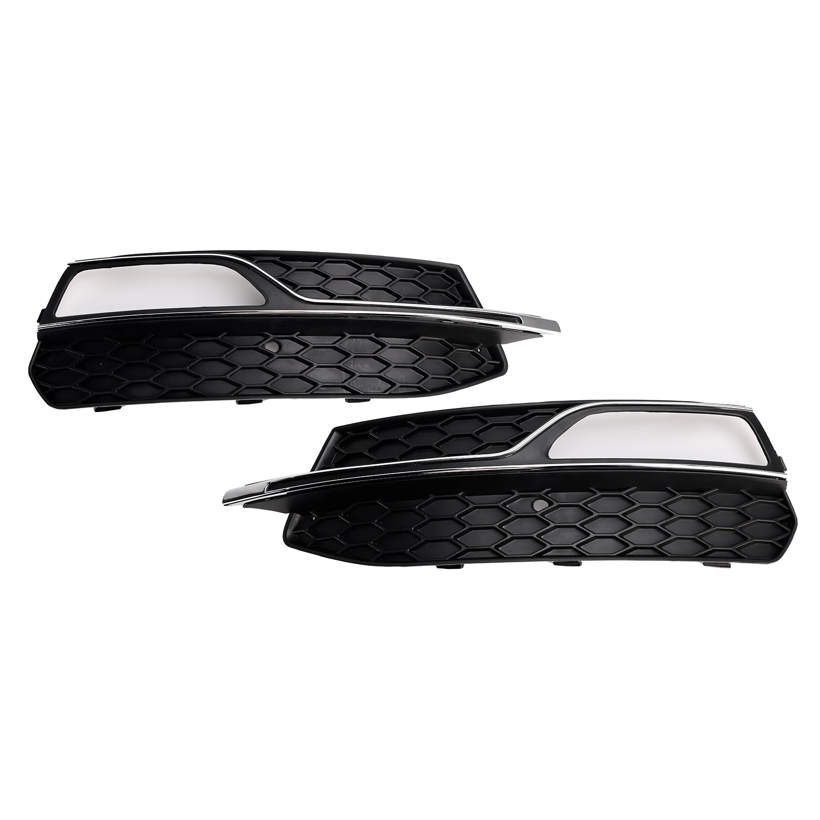 2013-2016 Audi A3 S-Line Lower Bumper Fog Light Cover Grill Grille