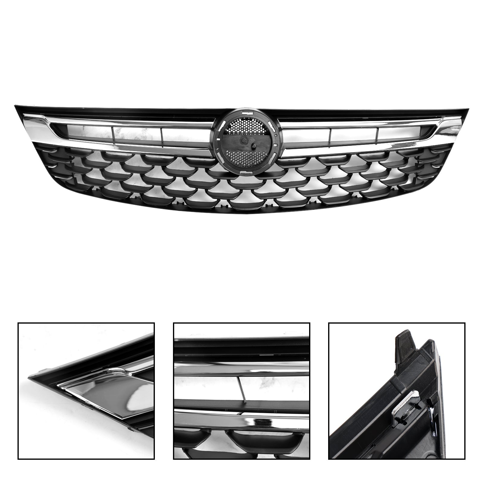 Vauxhall Astra K 2015-2019 Facelift OPEL Vauxhall Astra K Front Bumper Grill Grille Black Chrome 13464791 13423642