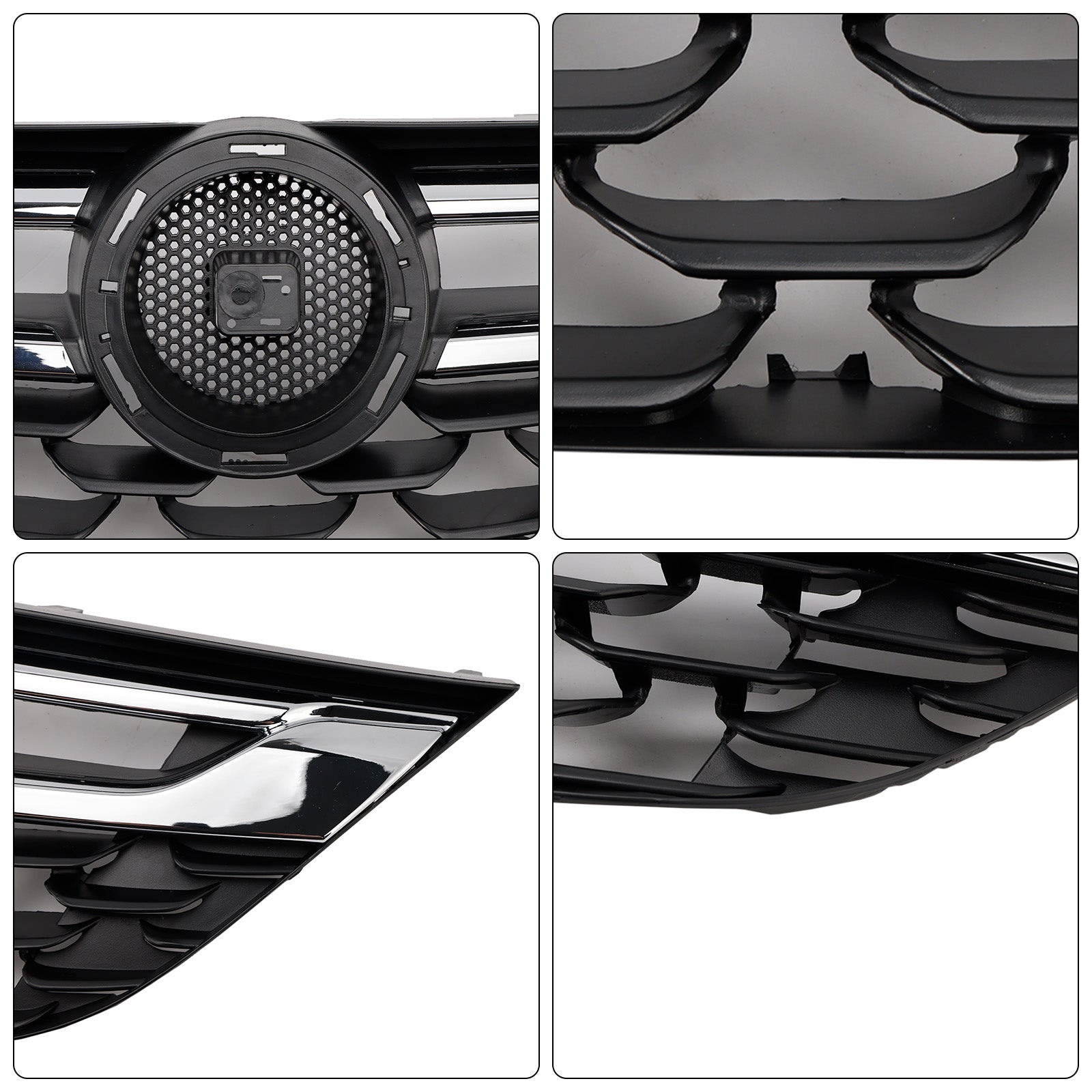 2015-2019 OPEL ASTRA K Facelift Front Bumper Grill Grille 13464791 Black Chrome