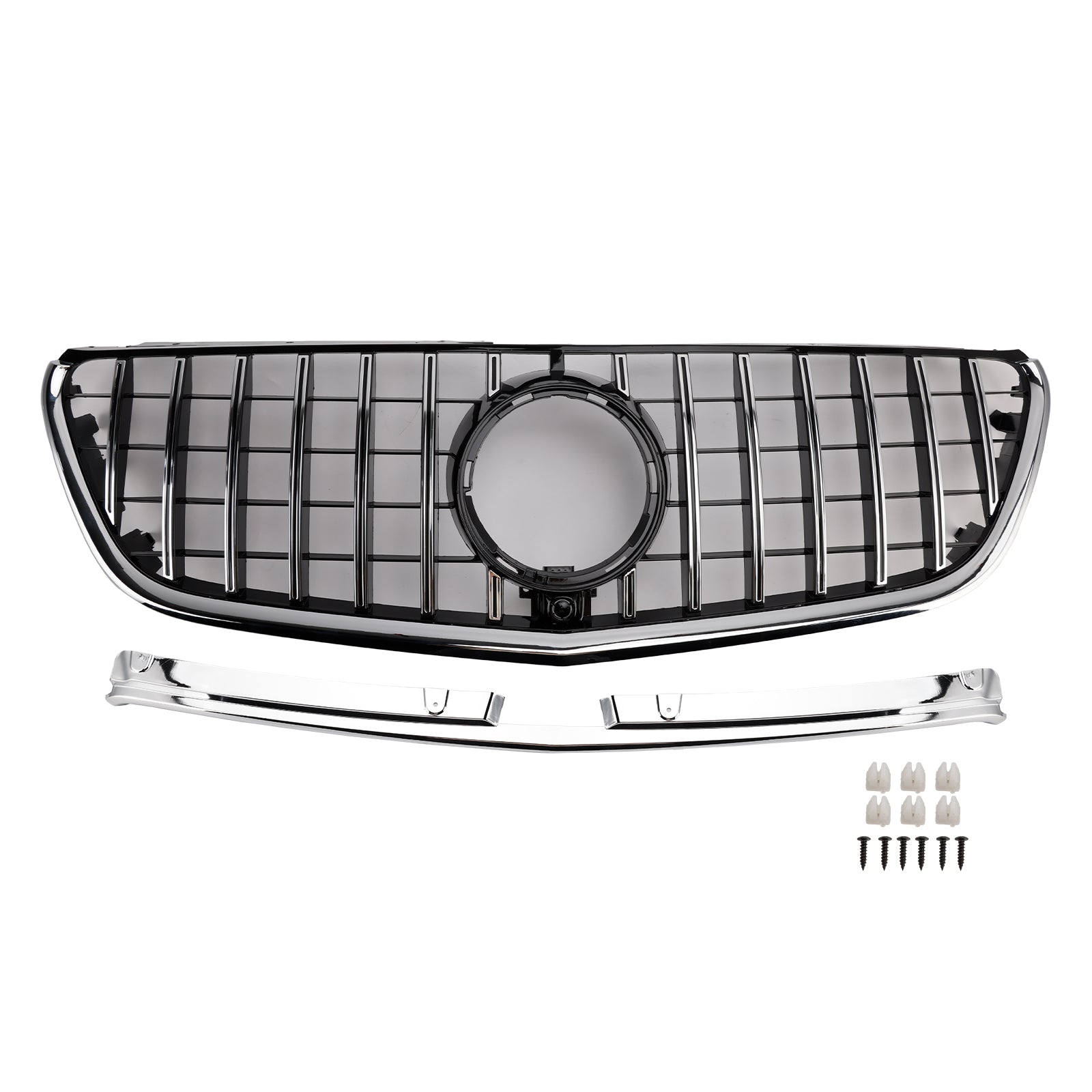 2014-2023 Mercedes Benz Vito W447 Chrome Front Bumper Grill Grille GT Stlye