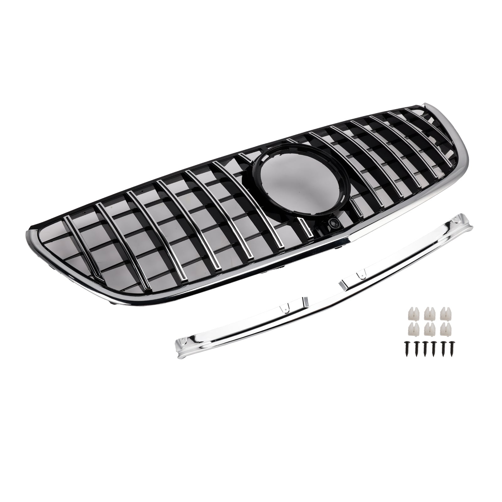2014-2023 Mercedes Benz Vito W447 Chrome Front Bumper Grill Grille GT Stlye