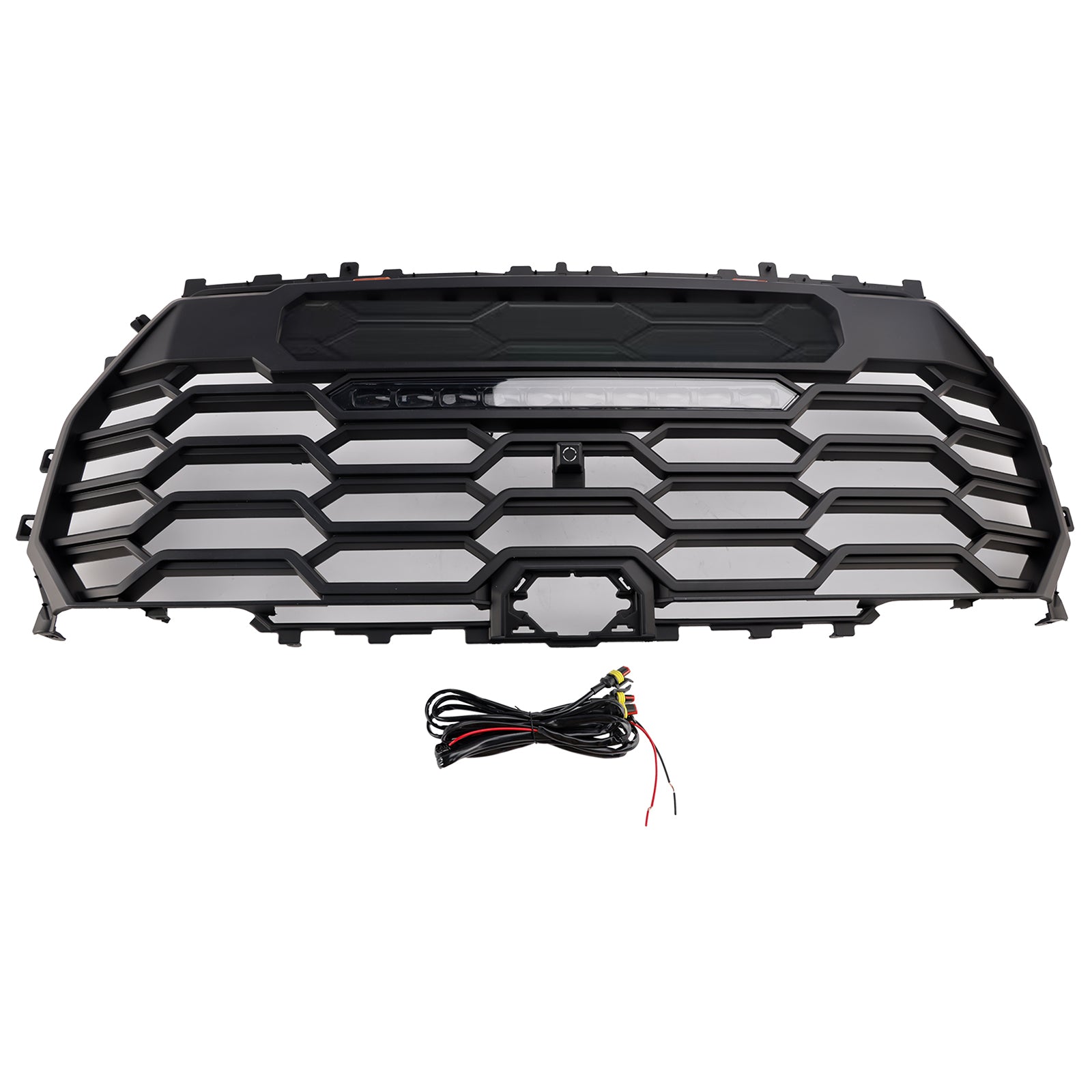 2022-2025 Fit Toyota Tundra TRD PRO Matte Black Front Bumper Grille Grill 53101-0C220