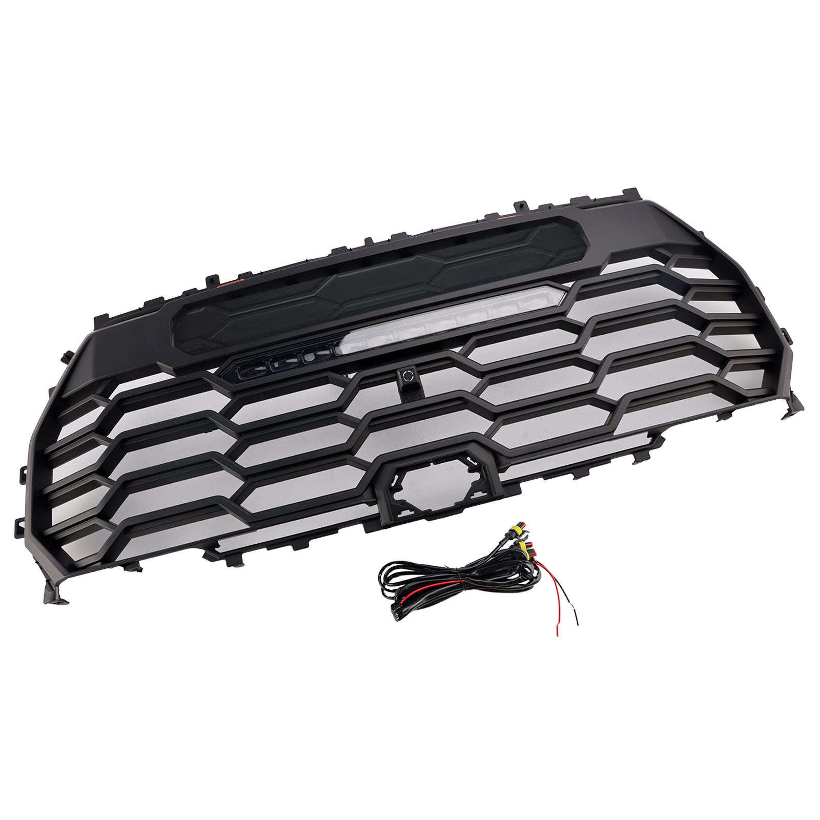 2022-2025 Fit Toyota Tundra TRD PRO Matte Black Front Bumper Grille Grill 53101-0C220