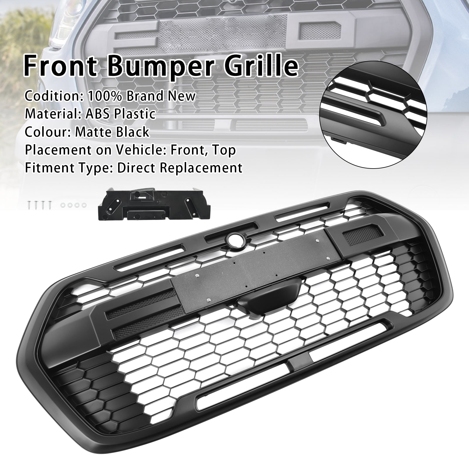 2019-2024 Ford Transit MK8 Trail Raptor Style Front Bumper Grille 2467809