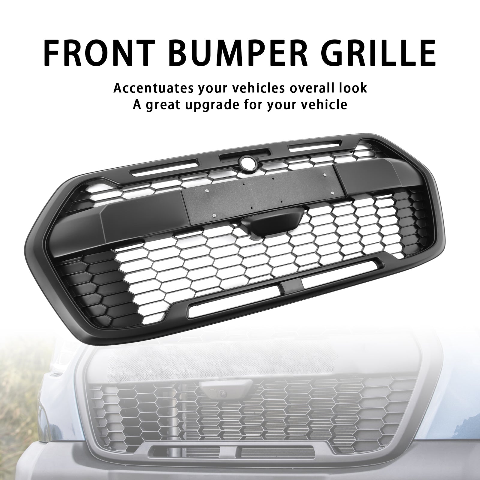 2020 2021 2022 2023 2024 Ford Transit T150 T250 T350 Raptor Style Front Bumper Grille 2467809