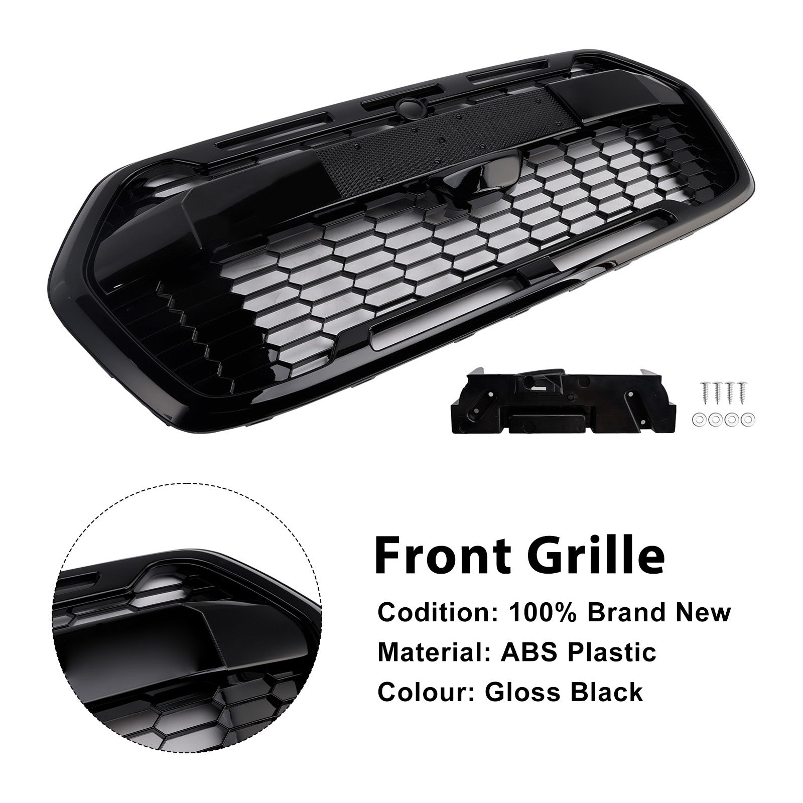 2019-Onwards Ford Transit MK8 Trail Raptor Style Front Bumper Grille 2467809