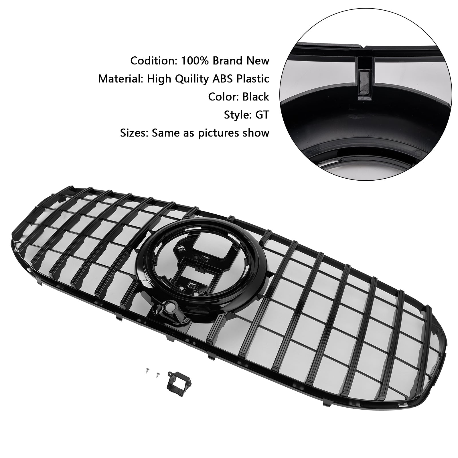 2020-2024 Mercedes Benz X167 GLS450 GLS580 Front Bumper Grille Grill