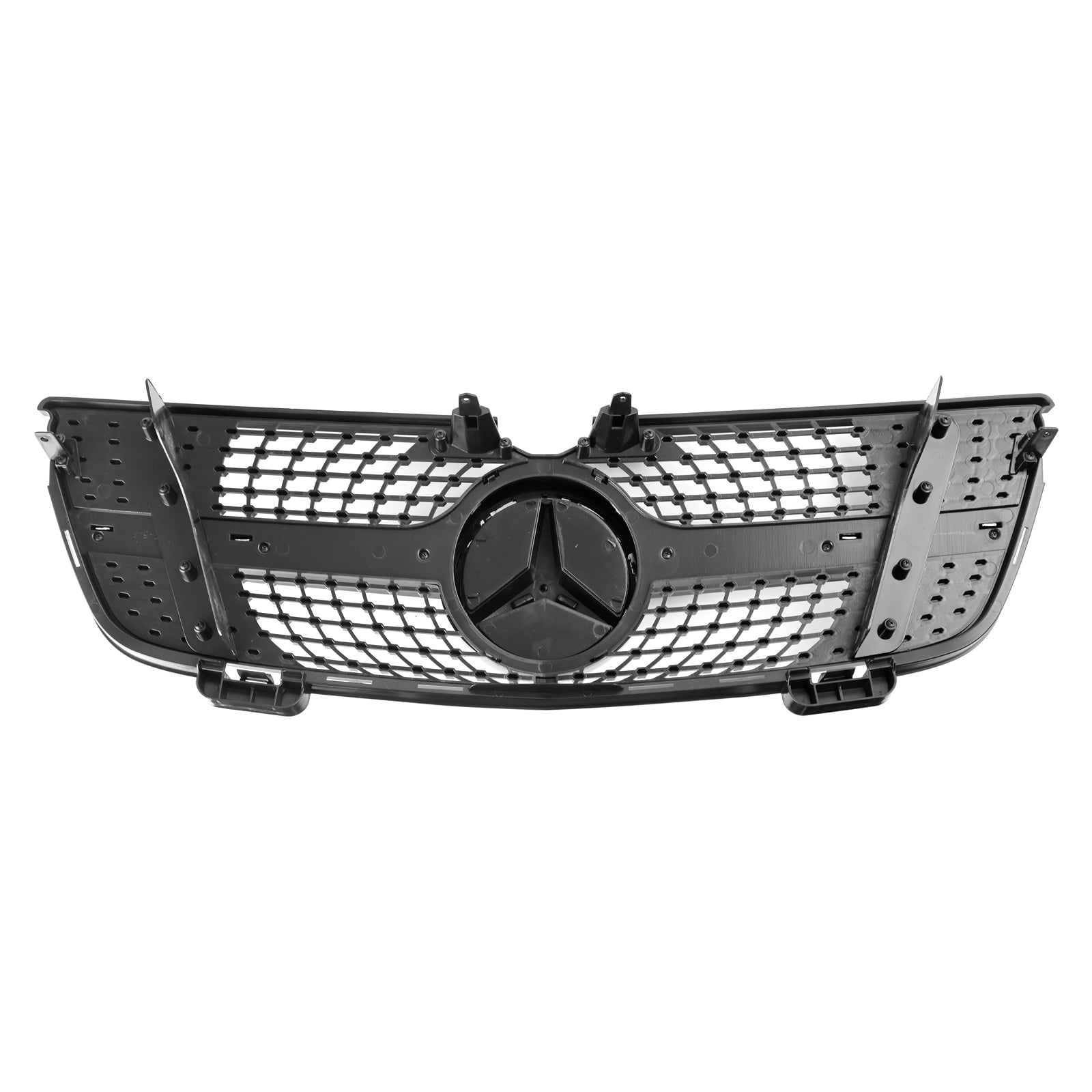 2007 2008 2009 Mercedes Benz GL-Class X164 GL320 GL350 GL450 Diamonds Front Bumper Grille Chrome