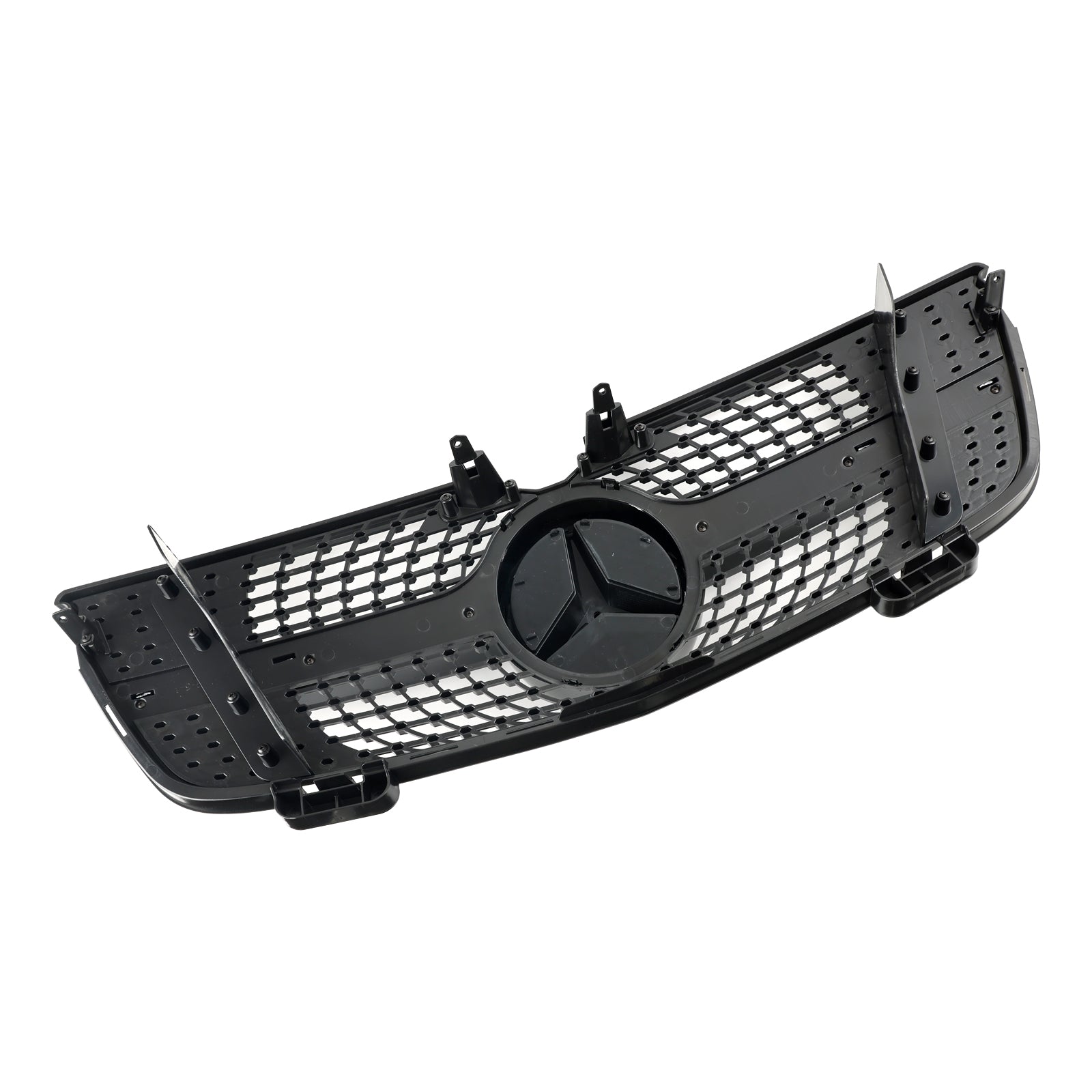 2007-2009 Mercedes Benz GL-Class X164 GL320 GL350 GL450 Diamonds Front Bumper Grille Chrome
