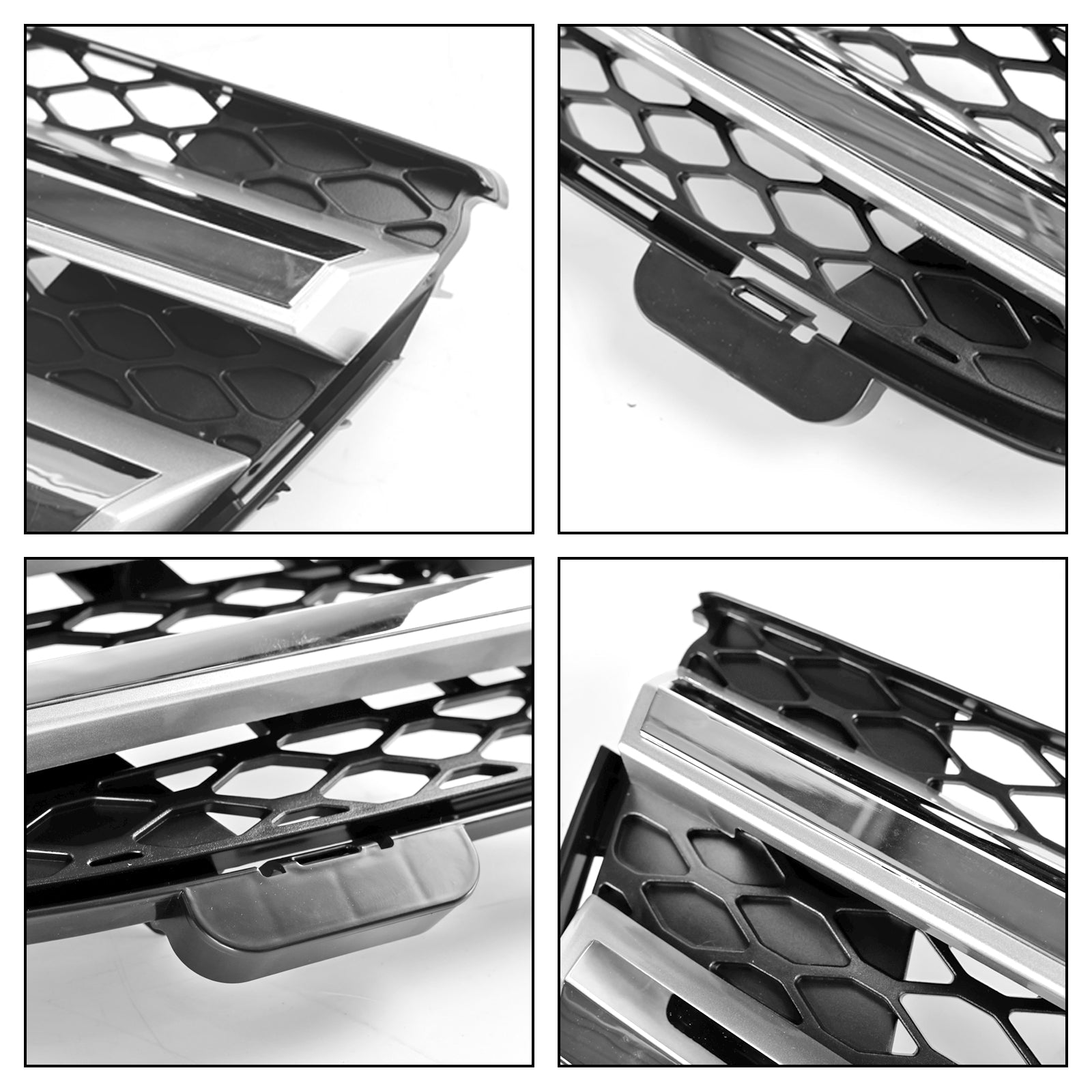 2007-2012 Mercedes Benz GL-Class X164 GL450 Front Bumper Grille Grill Chrome