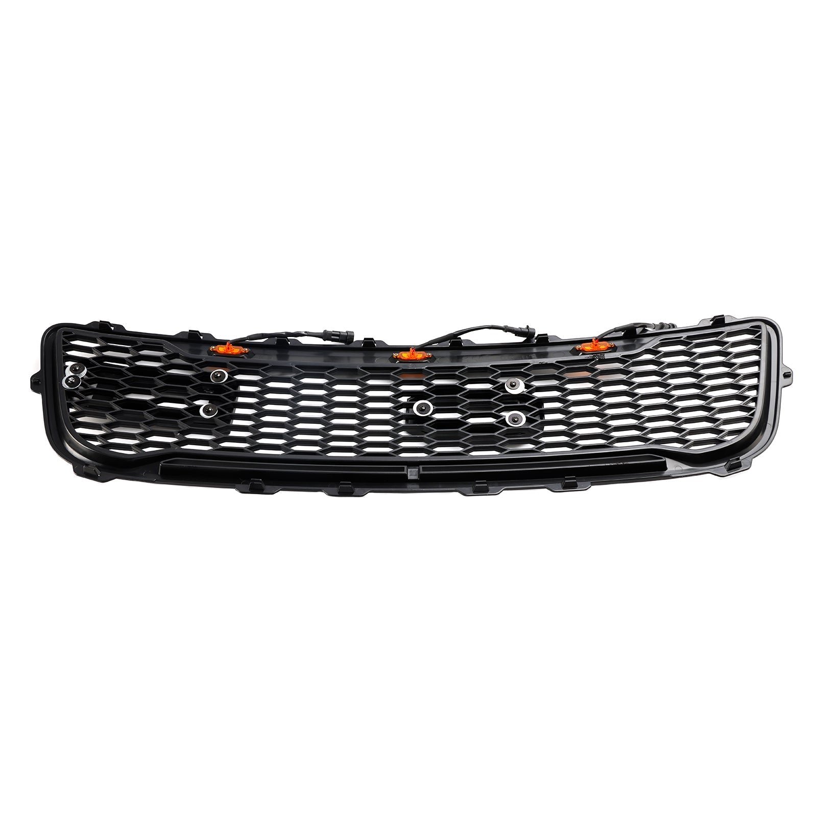 1999-2003 Ford F150 W/ Led Raptor style Matte Black Front Honeycomb Bumper Grille Grill