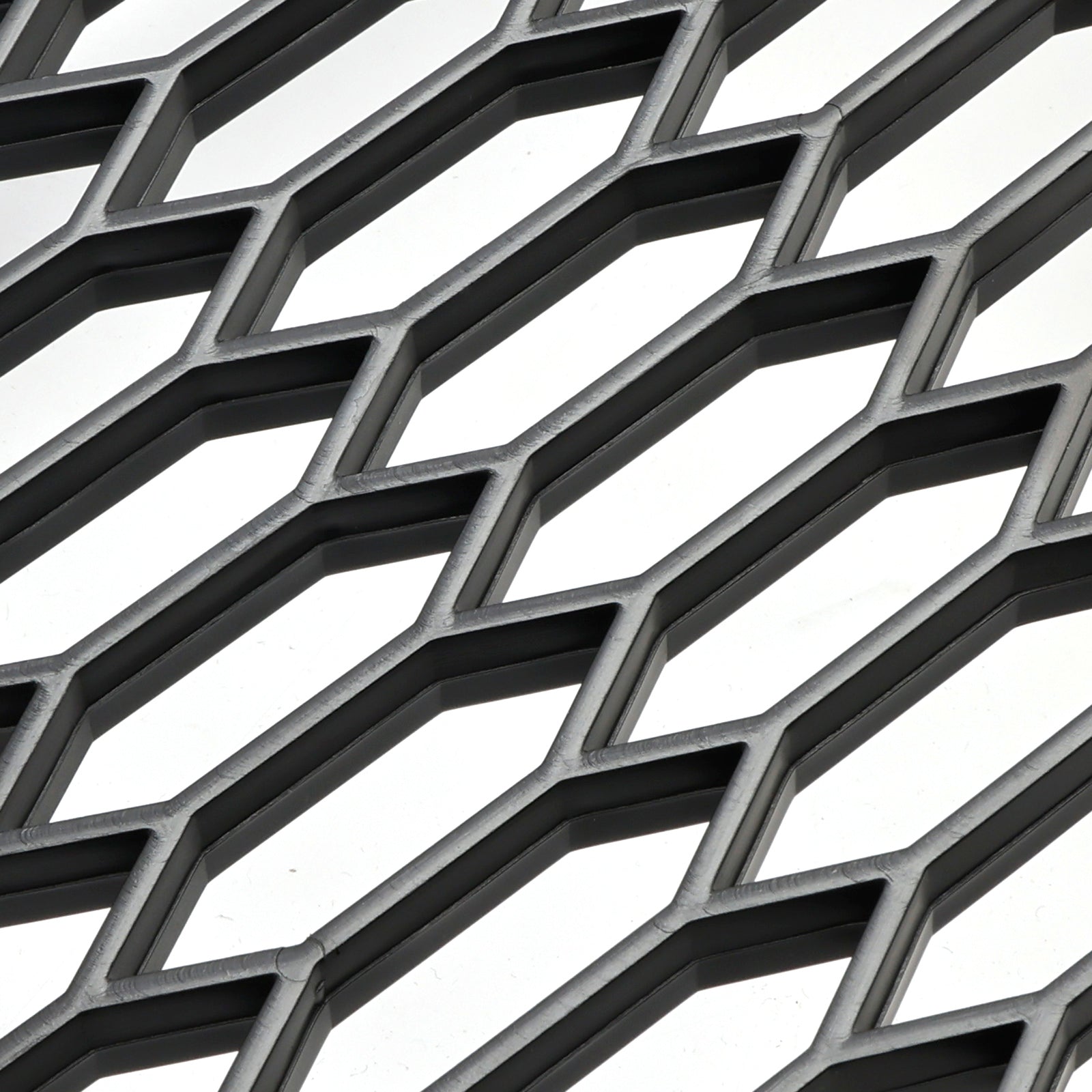 1999-2003 Ford F150 W/ Led Raptor style Matte Black Front Honeycomb Bumper Grille Grill