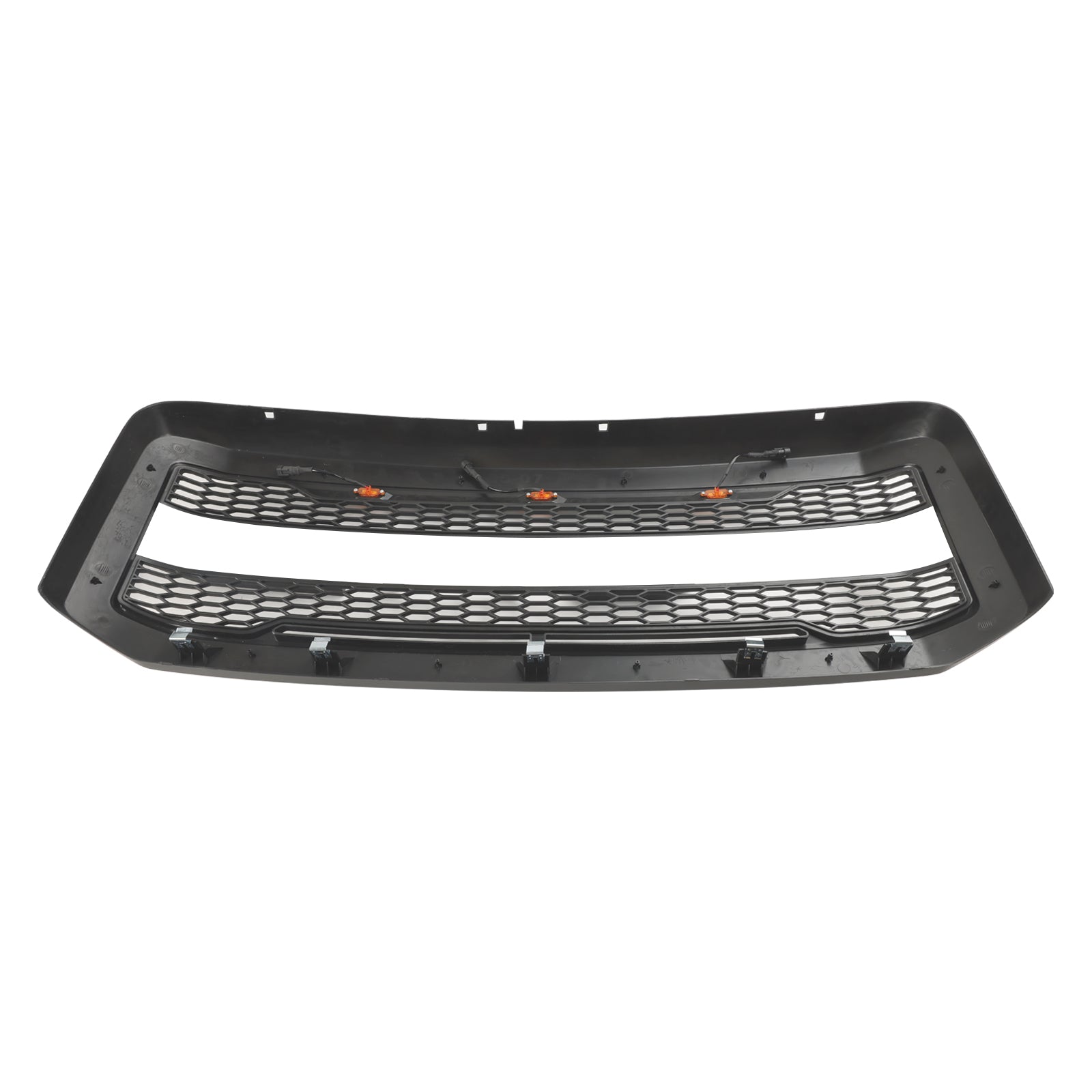 2005-2007 Ford F250 F350 Super Duty W/ LED Front Bumper Grill Grille