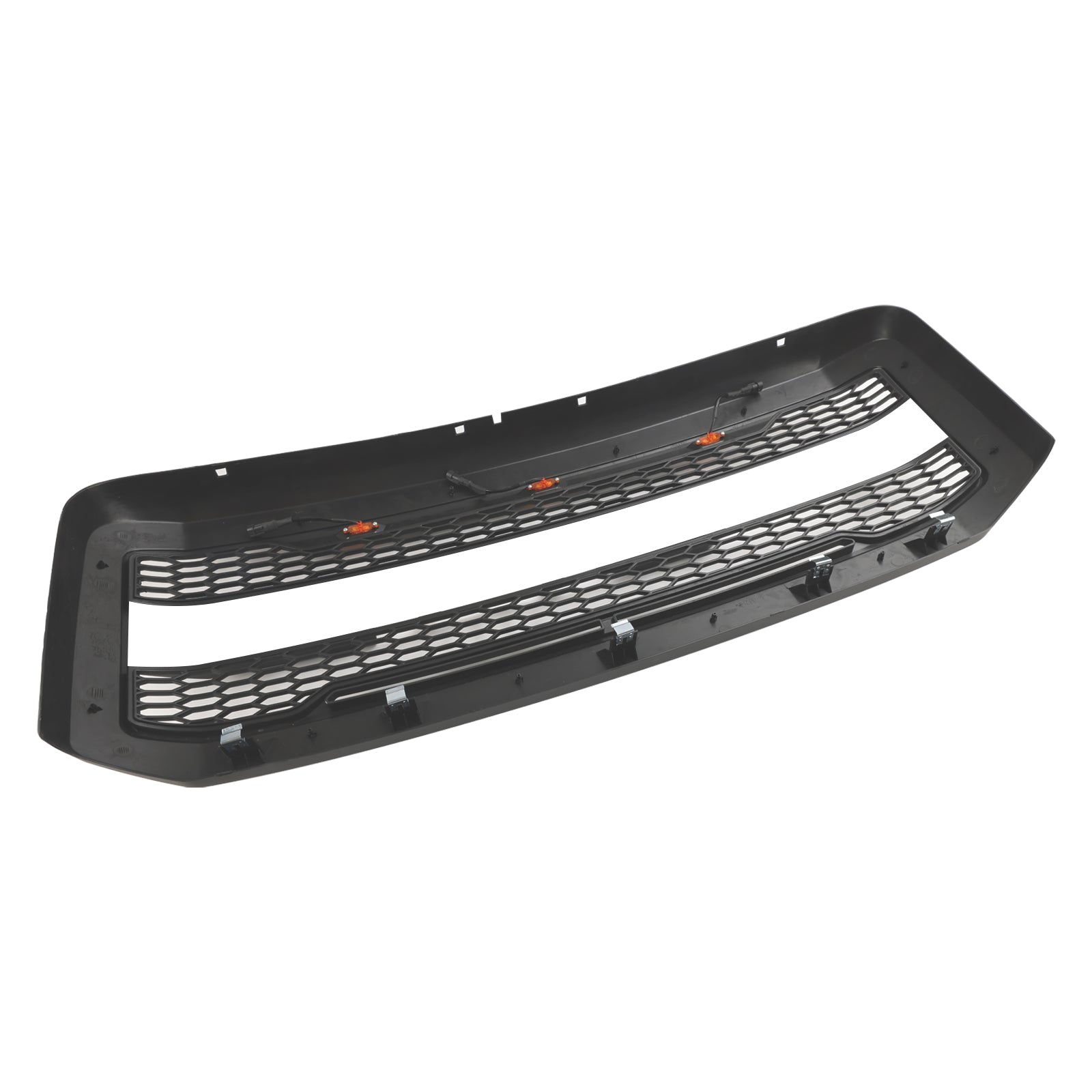 2005-2007 Ford F250 F350 Super Duty W/ LED Front Bumper Grill Grille