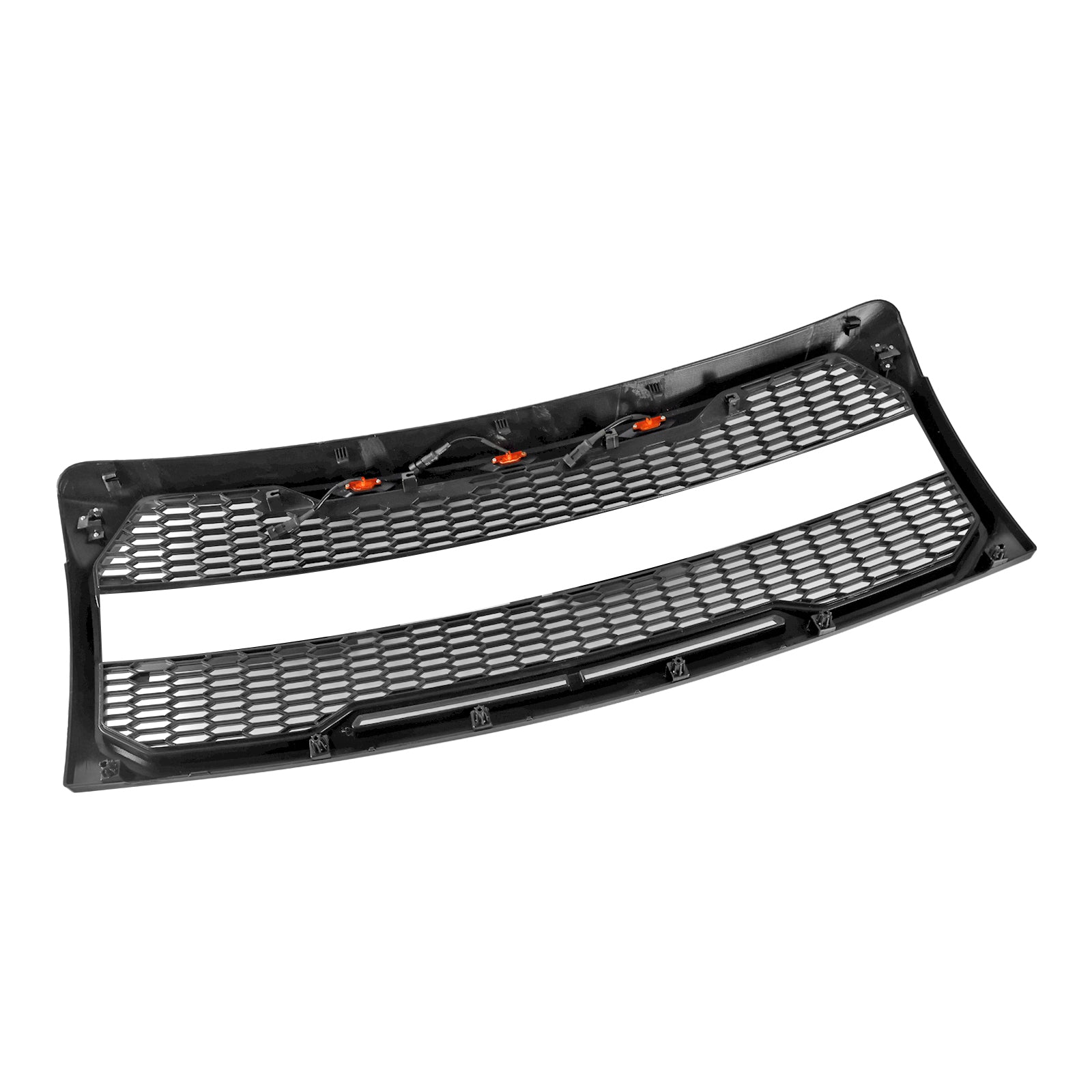 2009-2014 Ford F150 With LED Raptor Style Front Bumper Grille Grill