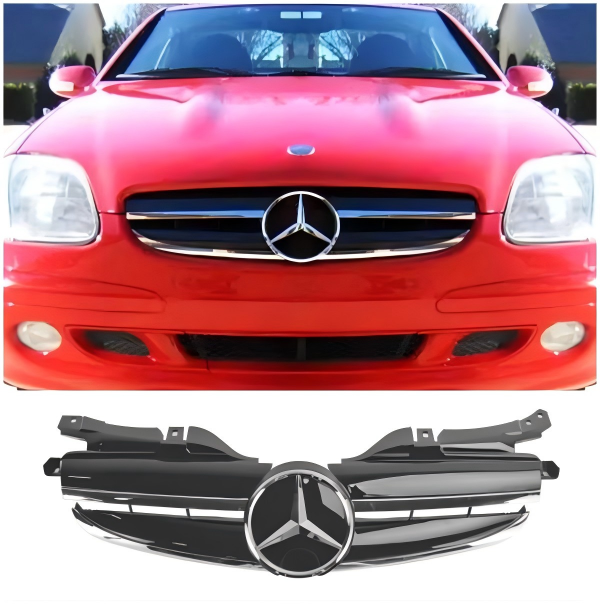 1998-2004 Mercedes Benz SLK-Class R170 SLK320 SLK230 SLK200 Front Bumper Grille Grill