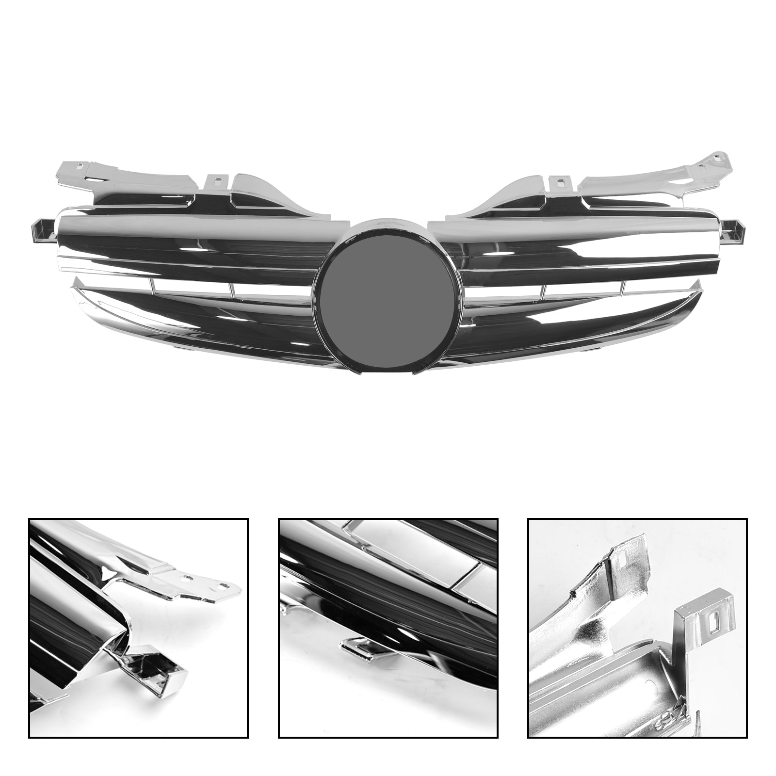 1998-2004 SLK-Class R170 SLK320 SLK230 SLK200 Mercedes Benz Front Bumper Grill Grille